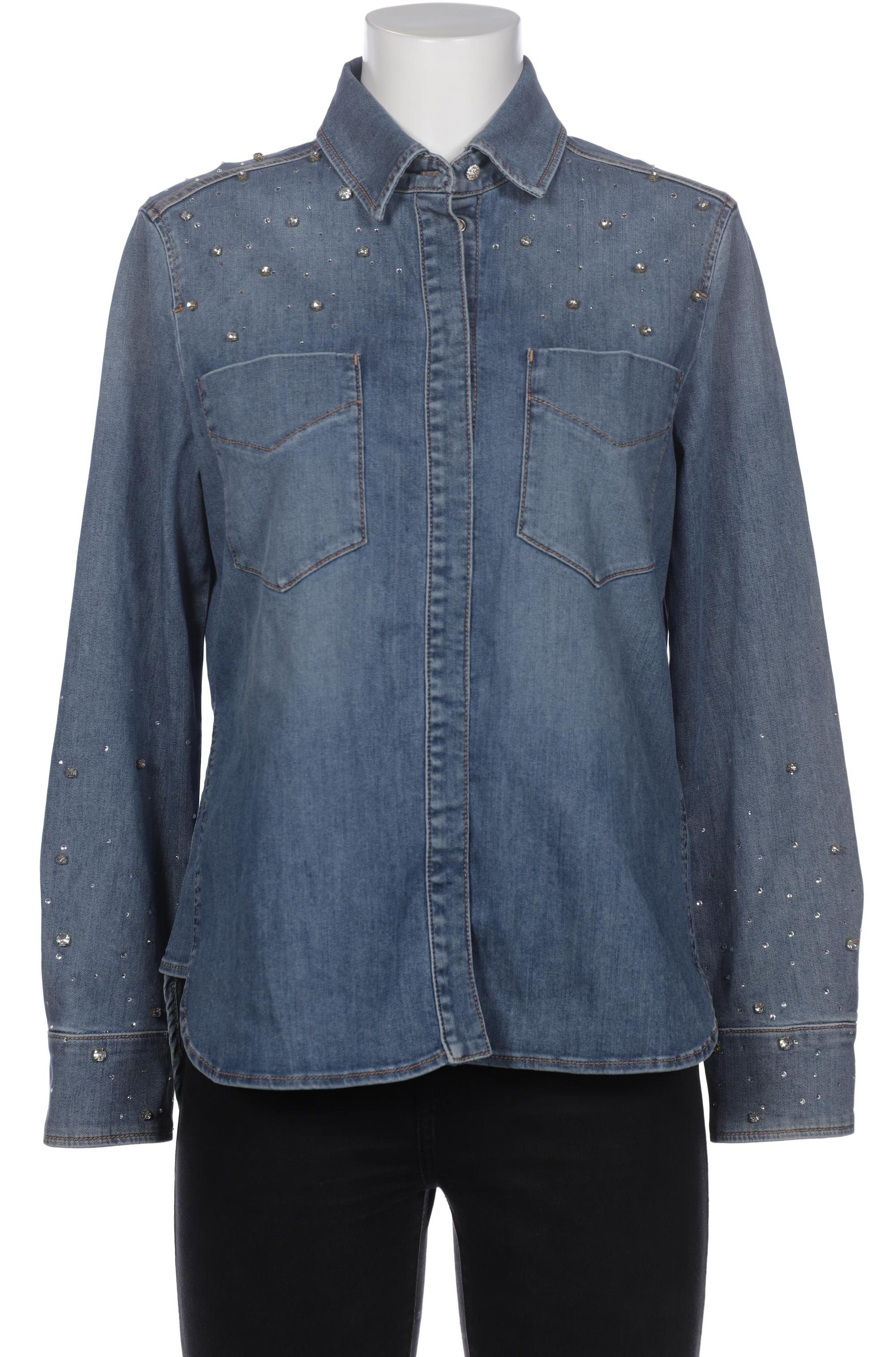 

Marc Cain Damen Bluse, blau, Gr. 42