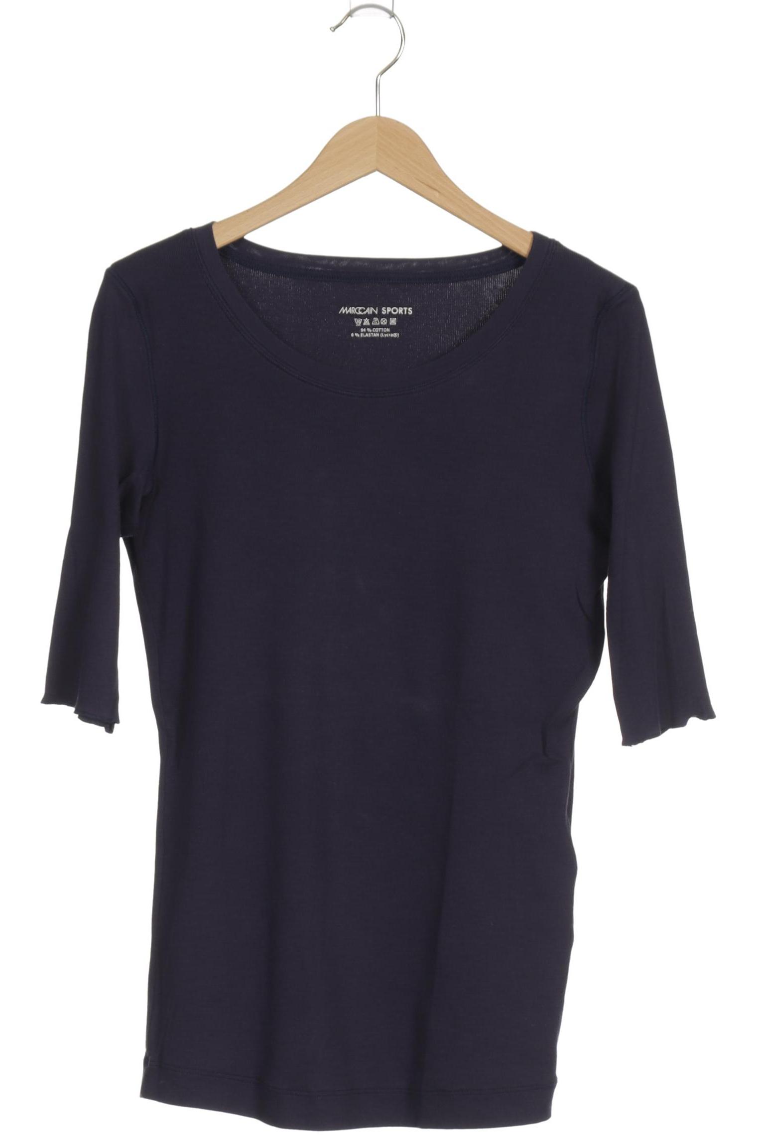

Marc Cain Damen T-Shirt, blau, Gr. 38