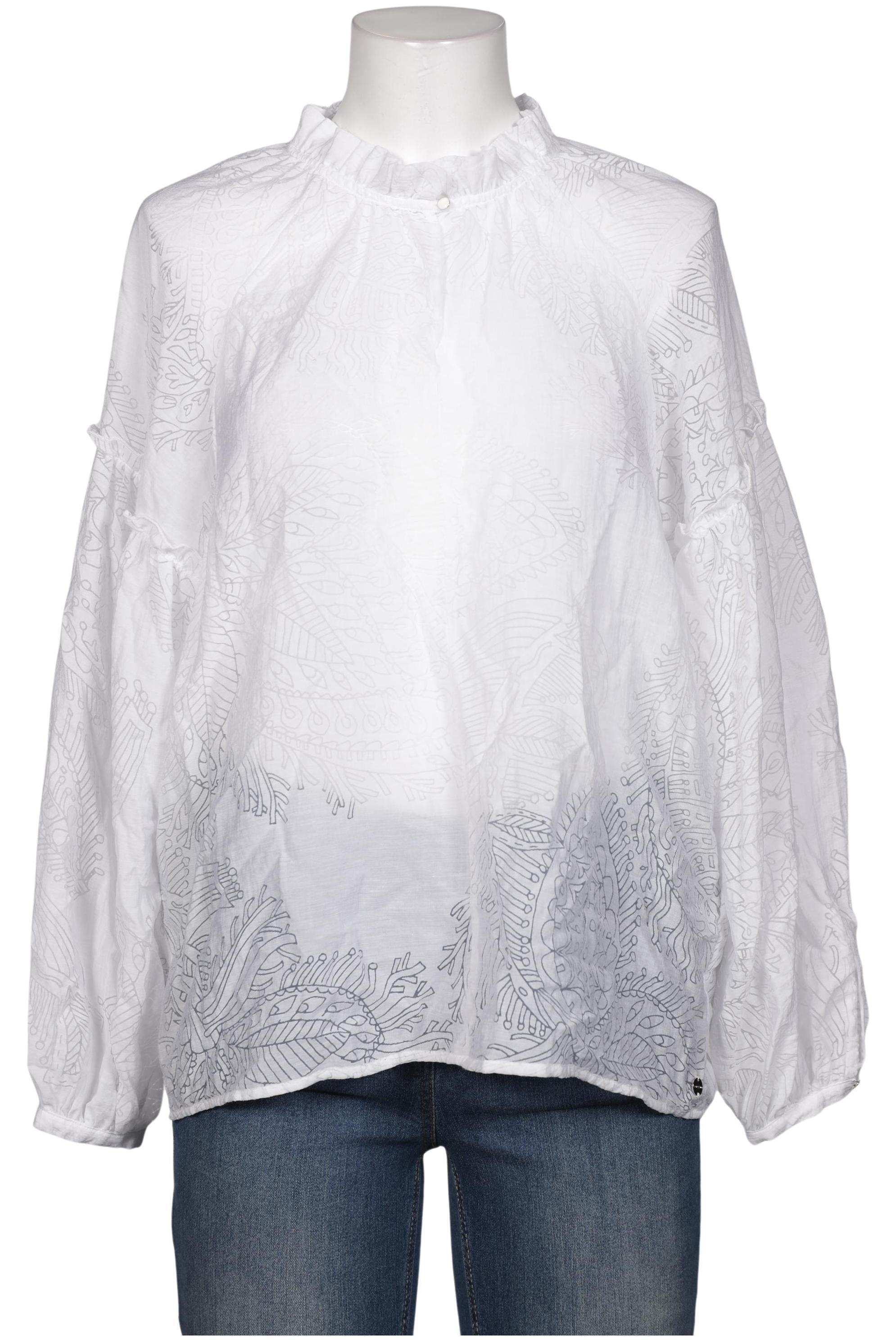 

Marc Cain Damen Bluse, weiß, Gr. 38