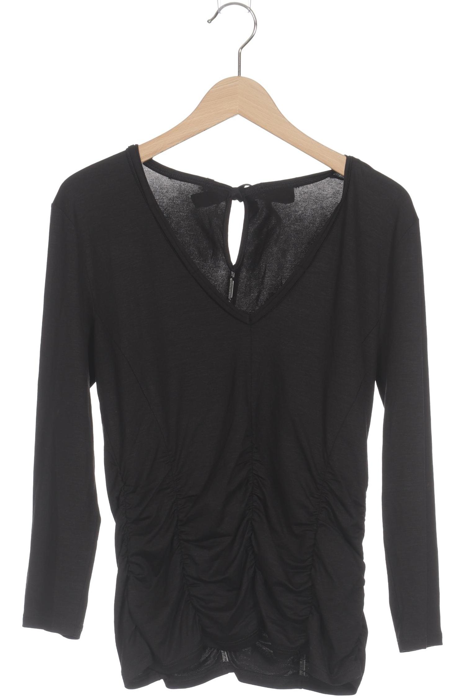 

Marc Cain Damen Langarmshirt, schwarz, Gr.