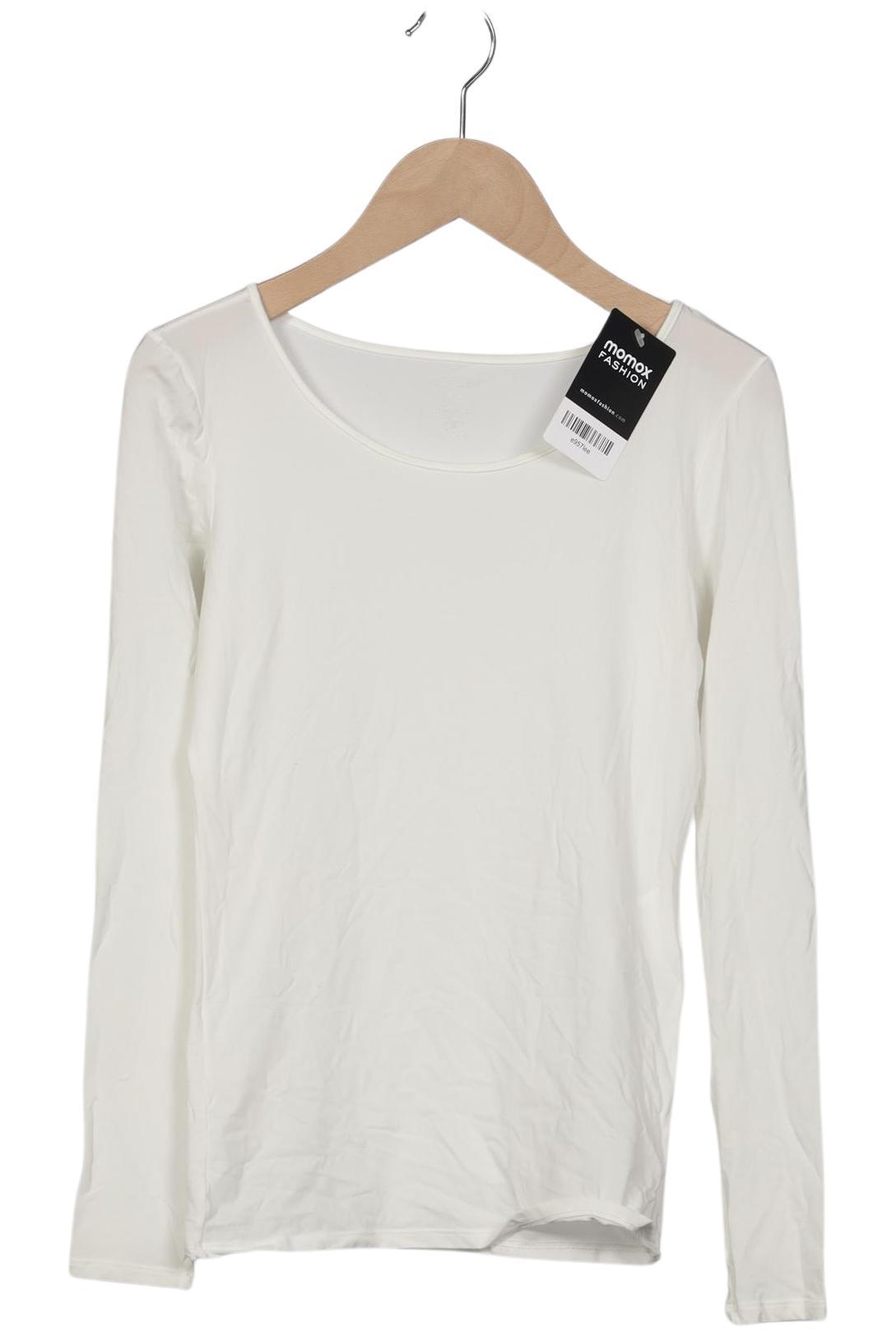 

Marc Cain Damen Langarmshirt, weiß, Gr. 34