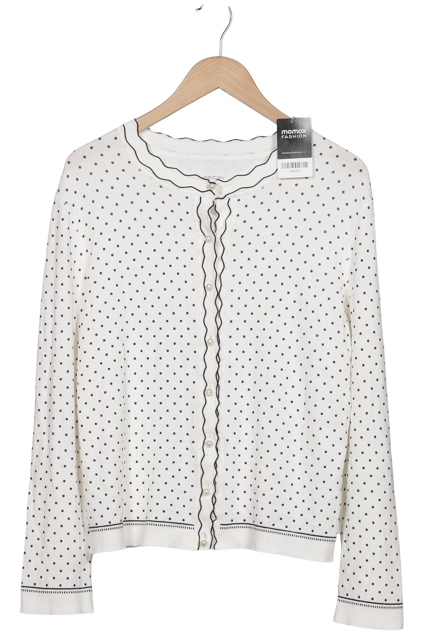 

Marc Cain Damen Strickjacke, weiß, Gr. 42