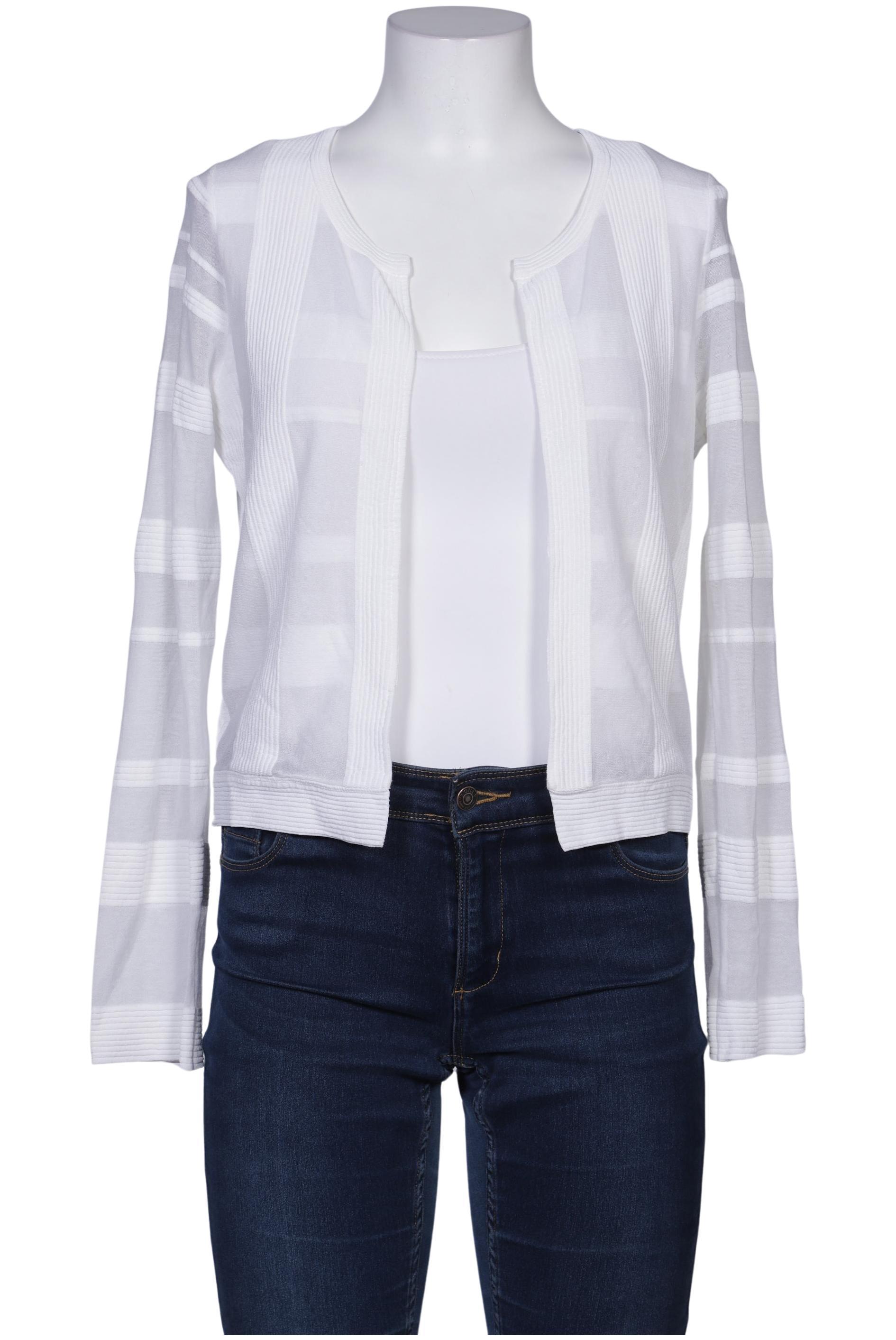

Marc Cain Damen Strickjacke, weiß, Gr. 34