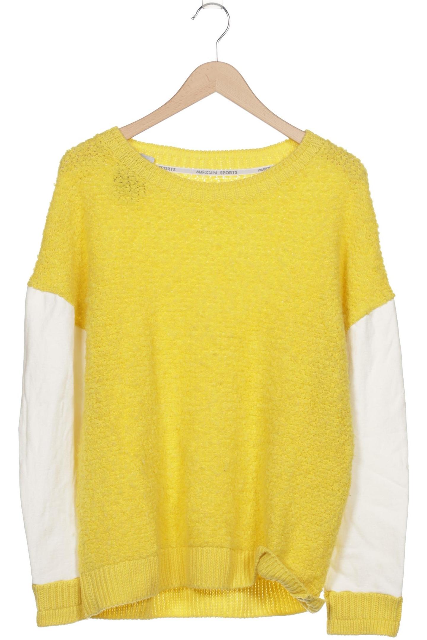 

Marc Cain Damen Pullover, gelb, Gr. 38