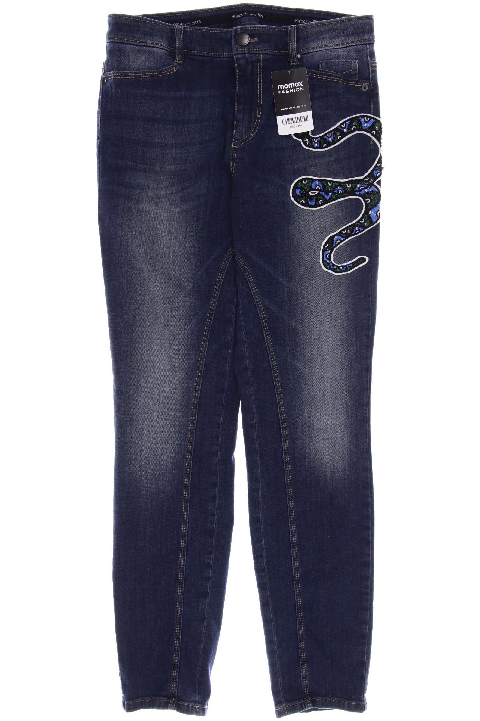 

Marc Cain Damen Jeans, blau