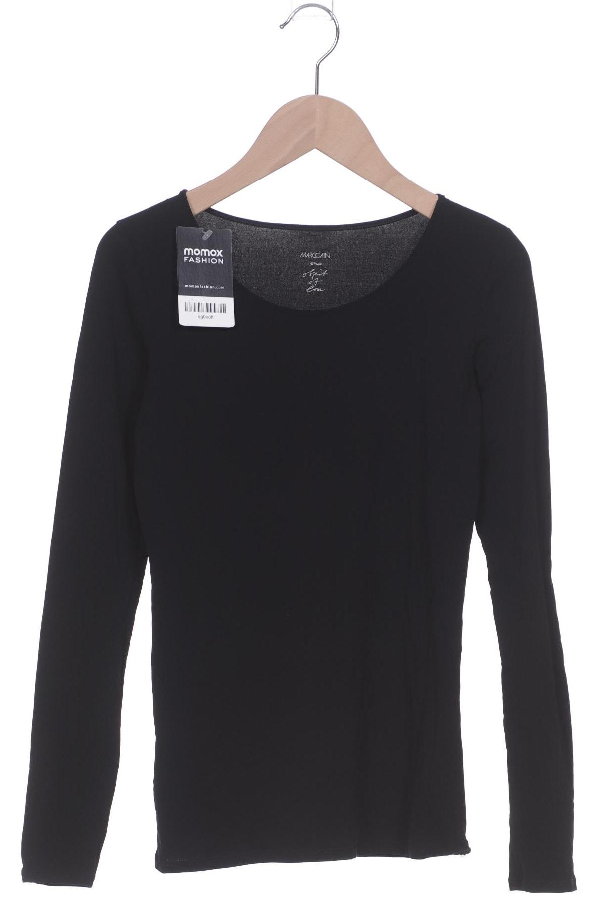 

Marc Cain Damen Langarmshirt, schwarz, Gr. 30