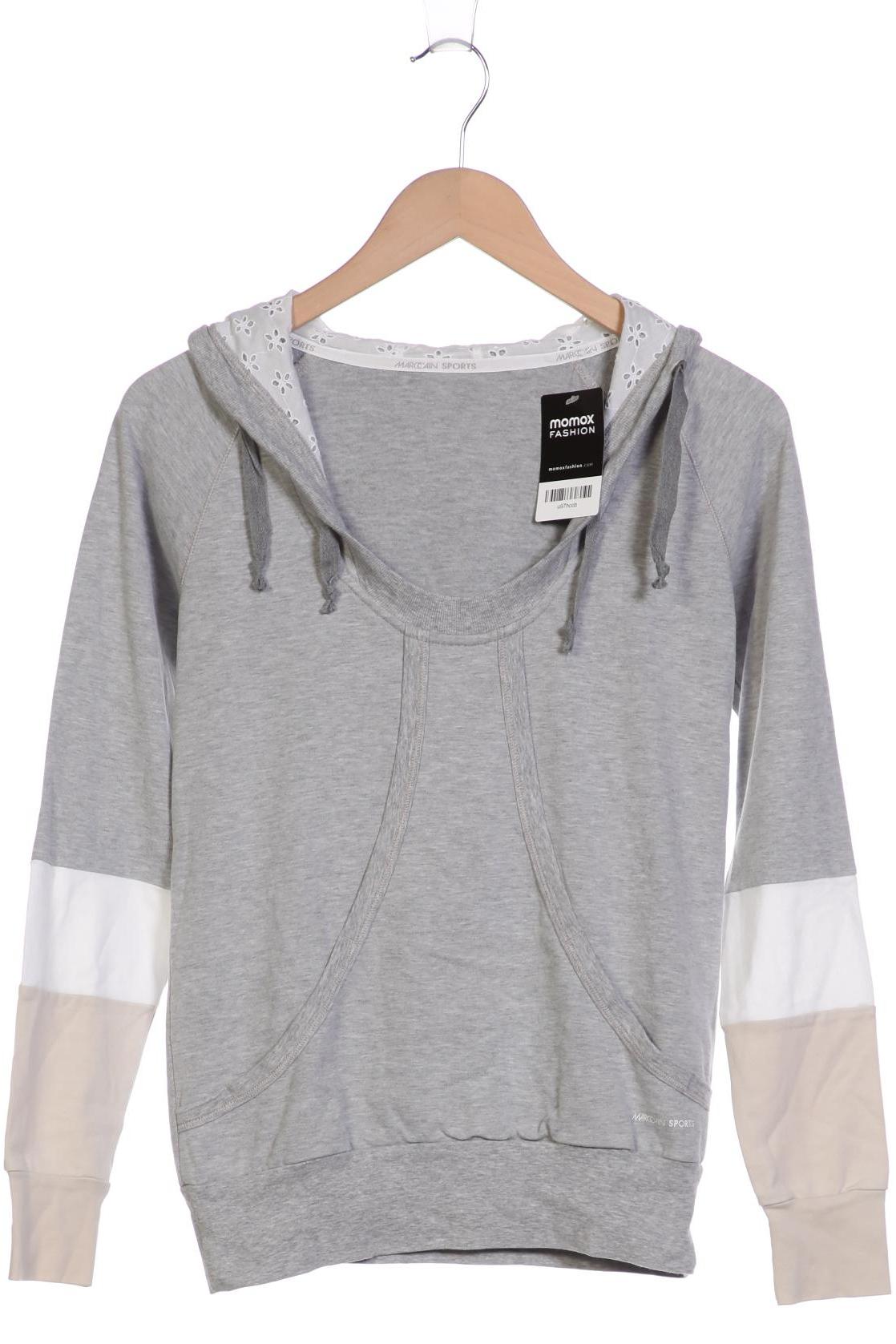 

Marc Cain Damen Kapuzenpullover, grau, Gr. 38