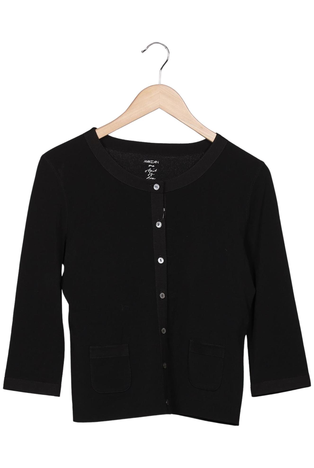 

Marc Cain Damen Strickjacke, schwarz, Gr. 40