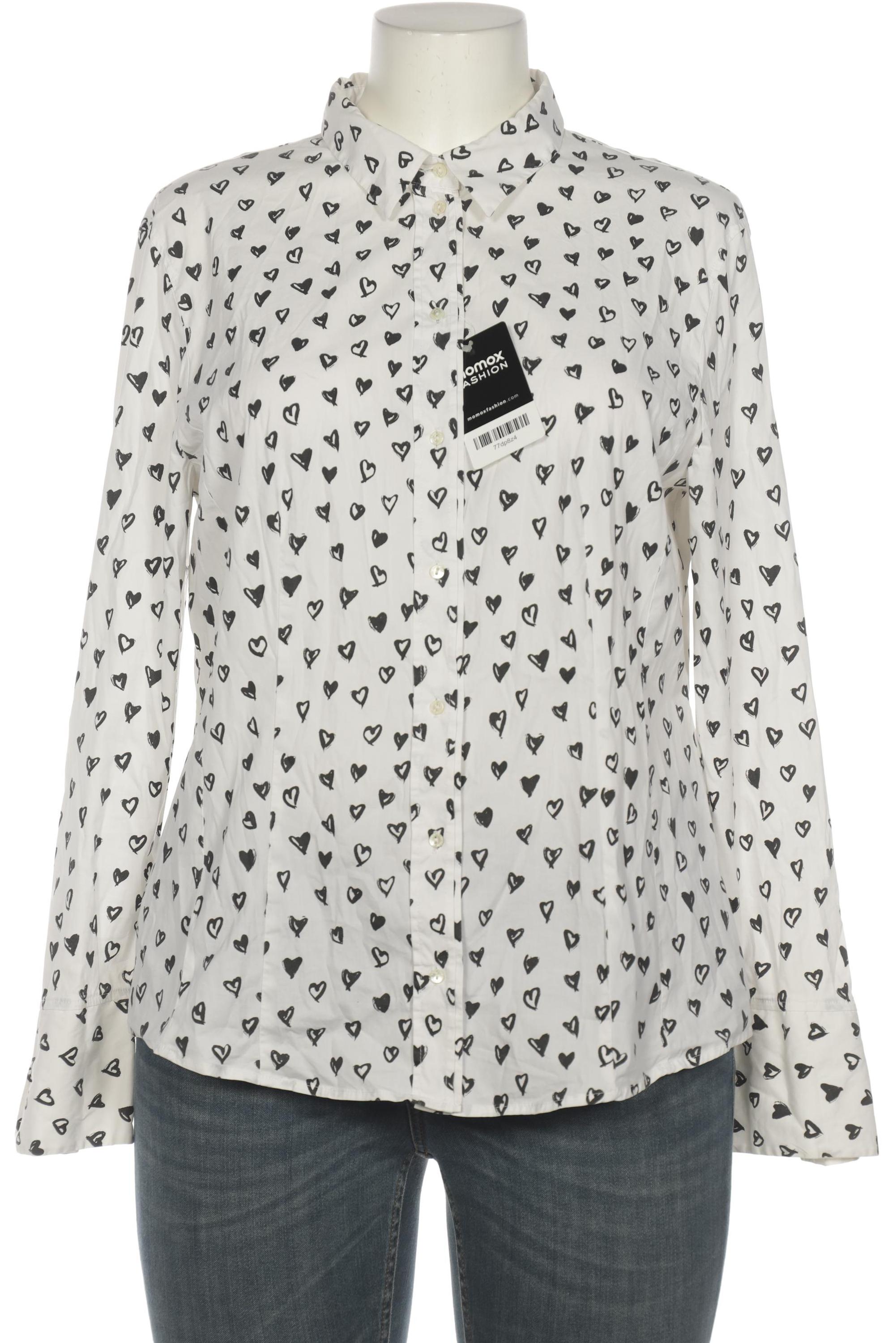 

Marc Cain Damen Bluse, weiß, Gr. 44