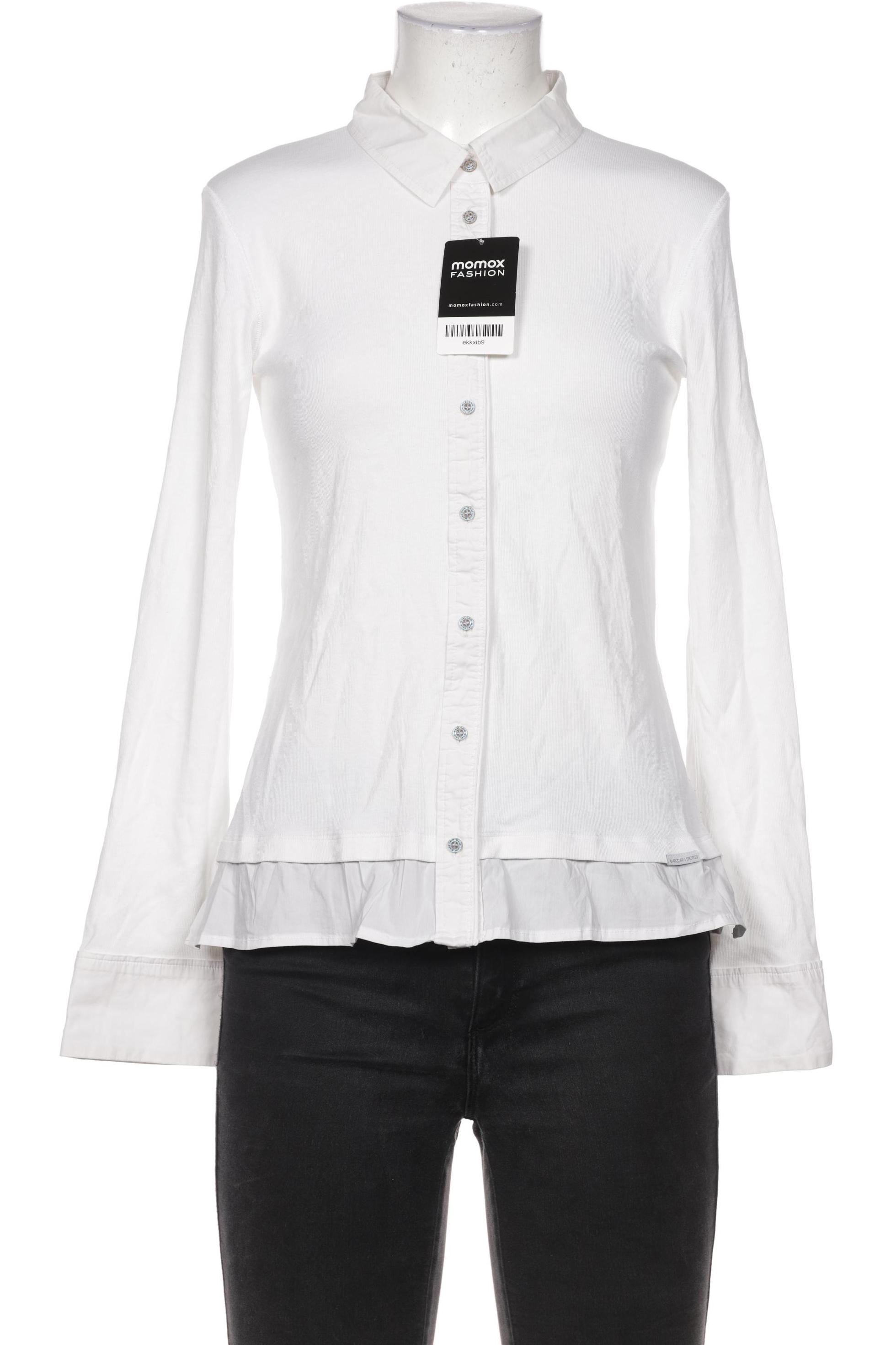 

Marc Cain Damen Bluse, weiß, Gr. 32