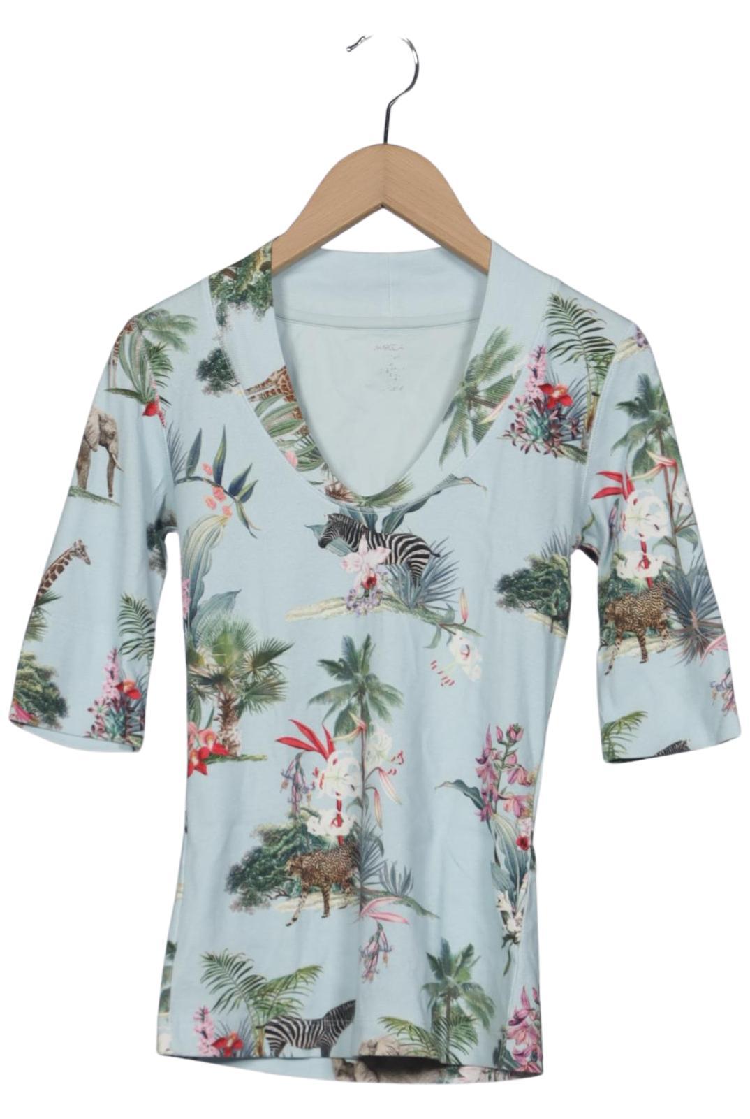 

Marc Cain Damen T-Shirt, hellblau, Gr. 34