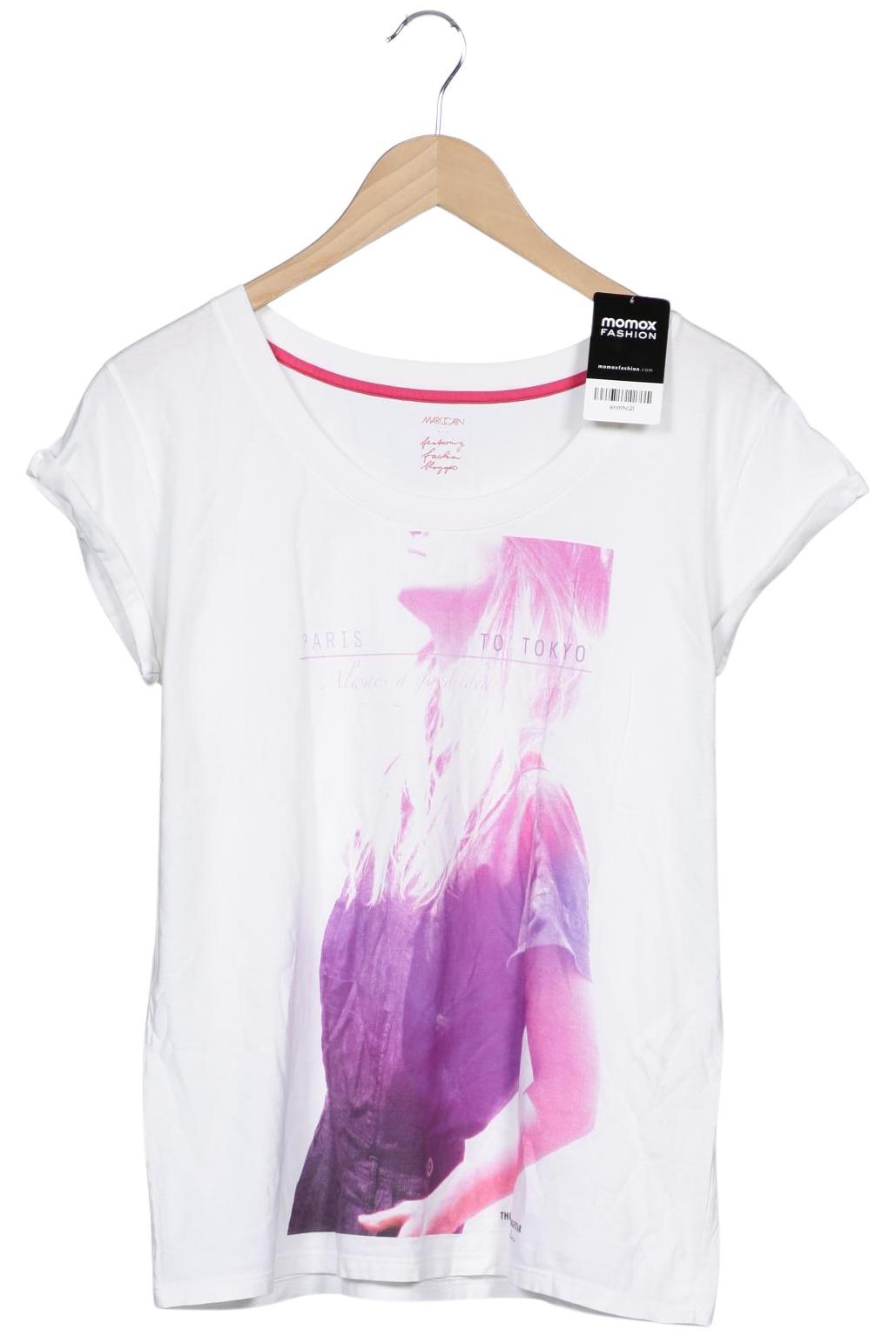 

Marc Cain Damen T-Shirt, weiß, Gr. 38