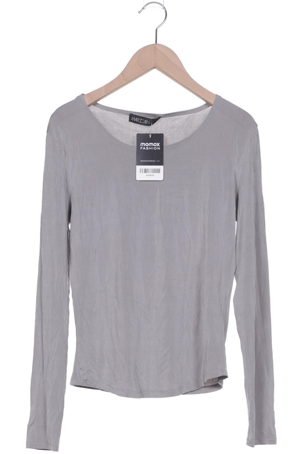 

Marc Cain Damen Langarmshirt, grau, Gr. 38
