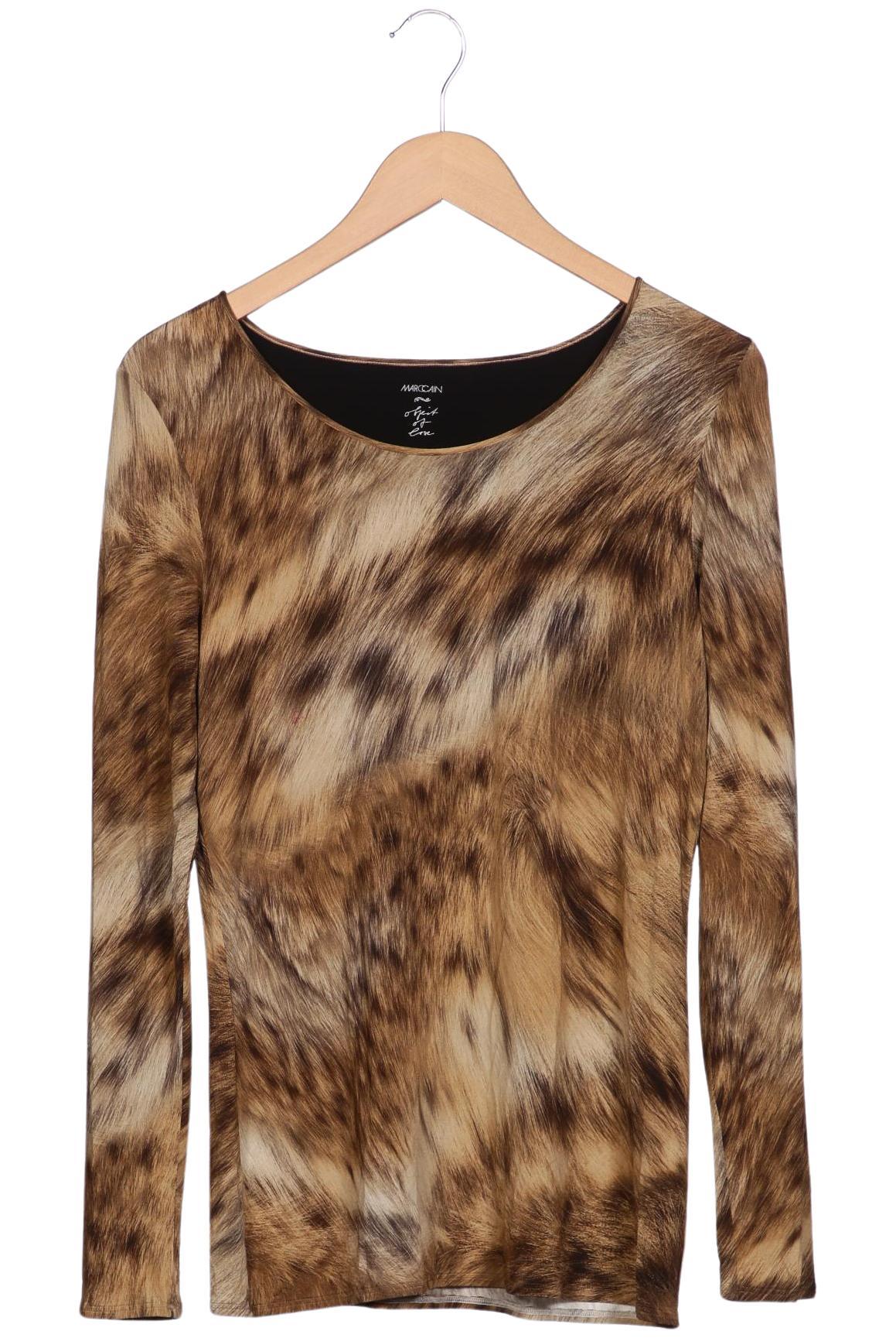 

Marc Cain Damen Langarmshirt, braun, Gr. 38