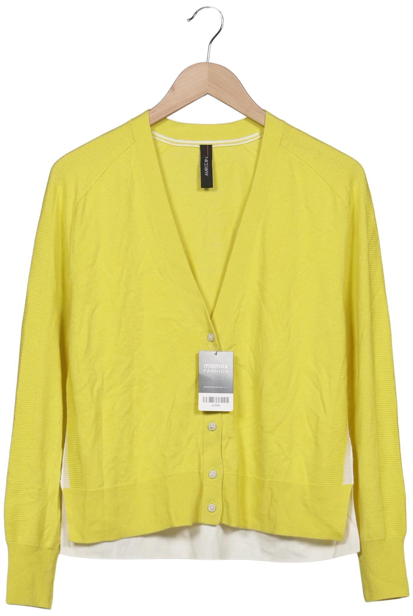 

Marc Cain Damen Strickjacke, gelb, Gr. 40