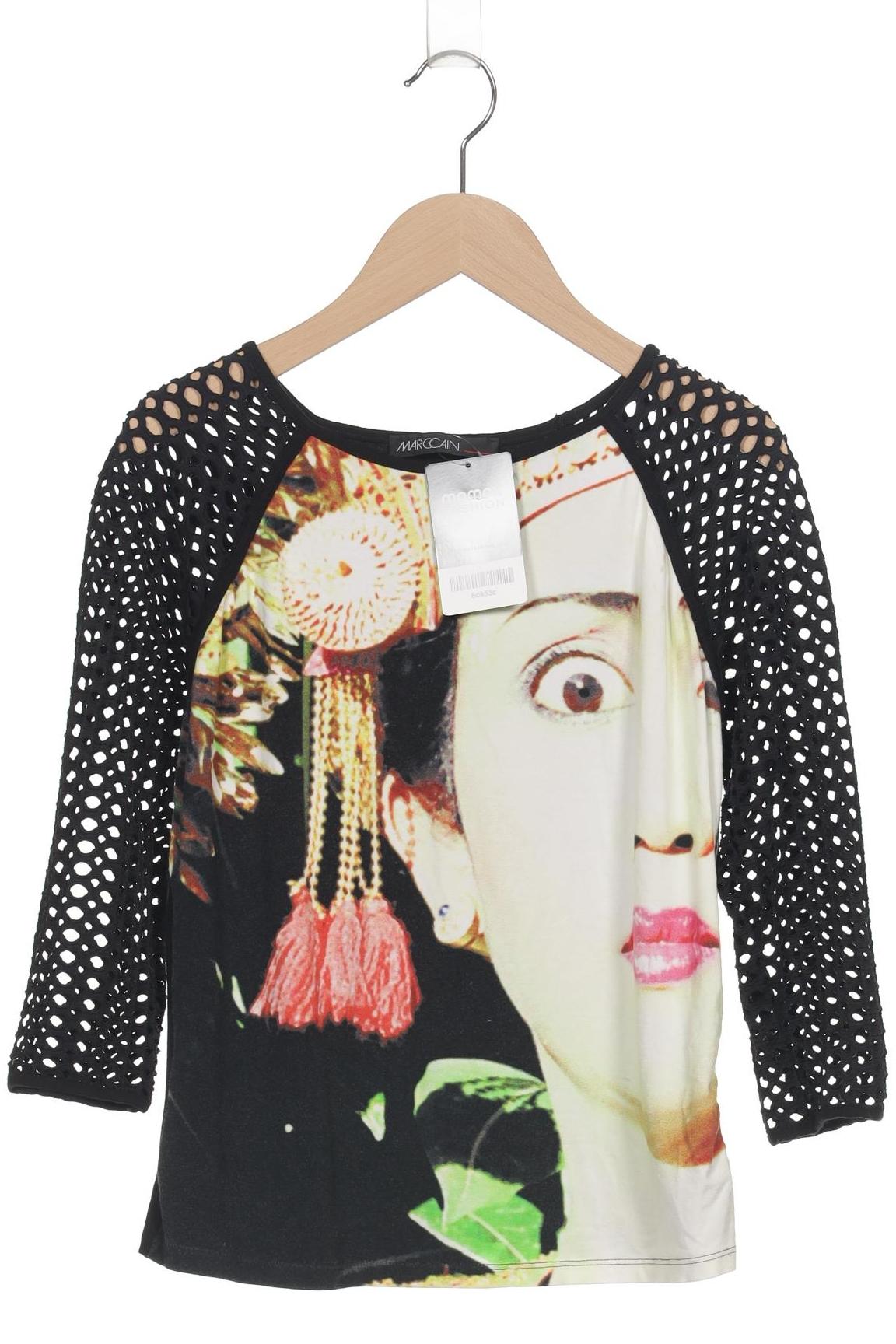 

Marc Cain Damen Langarmshirt, schwarz, Gr. 36