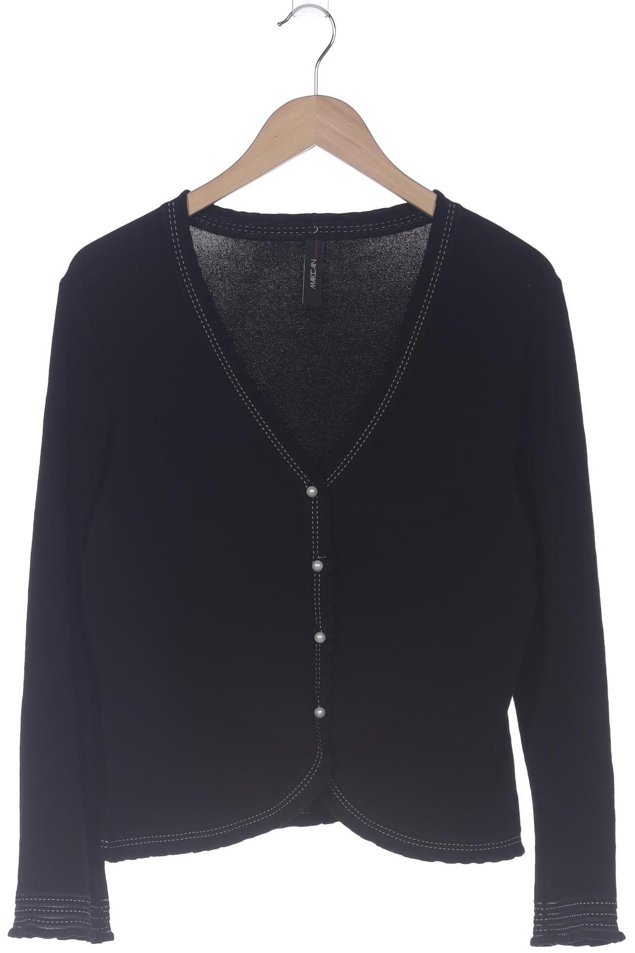 

Marc Cain Damen Strickjacke, schwarz, Gr. 38