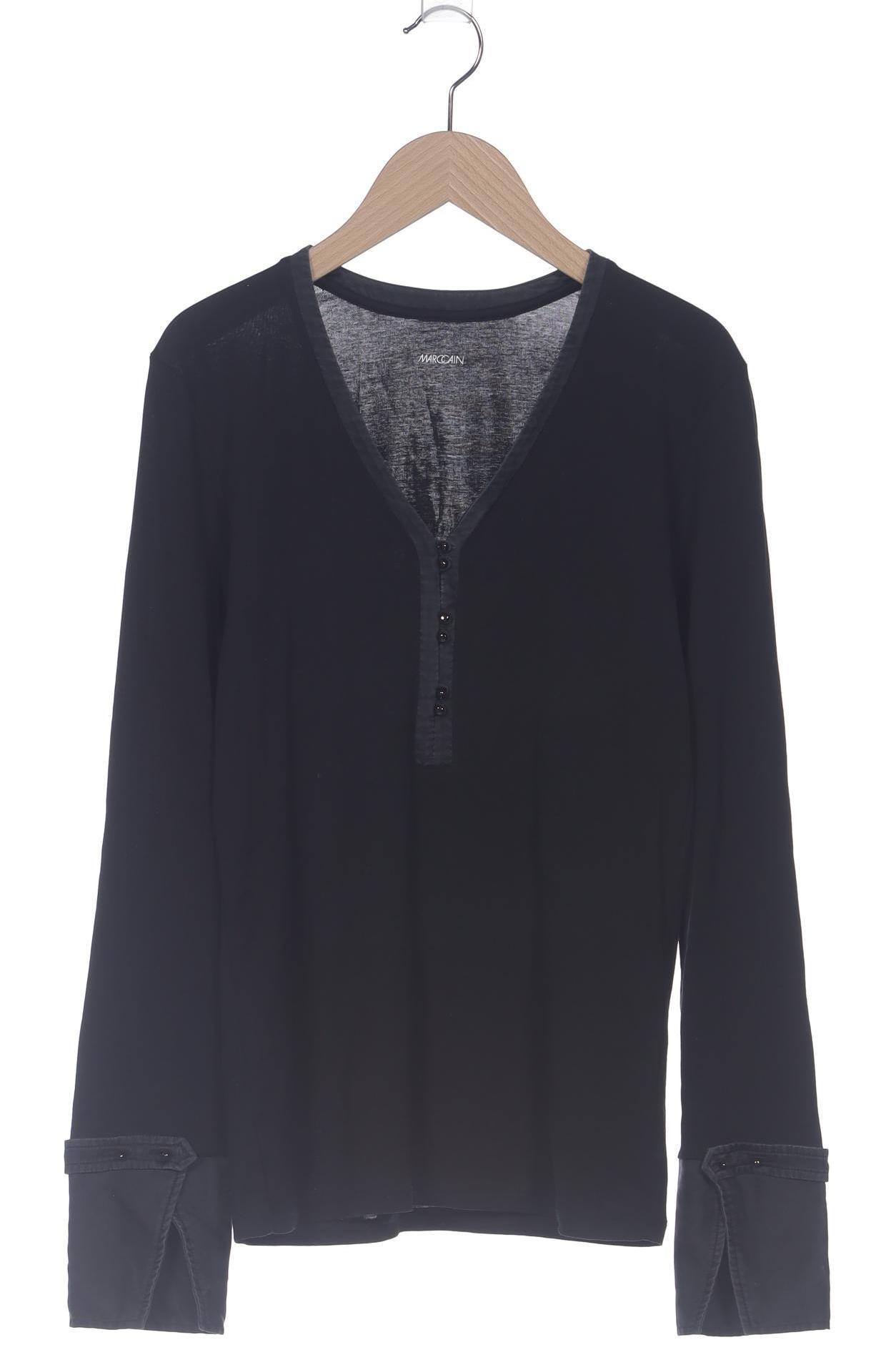 

Marc Cain Damen Langarmshirt, schwarz, Gr. 38