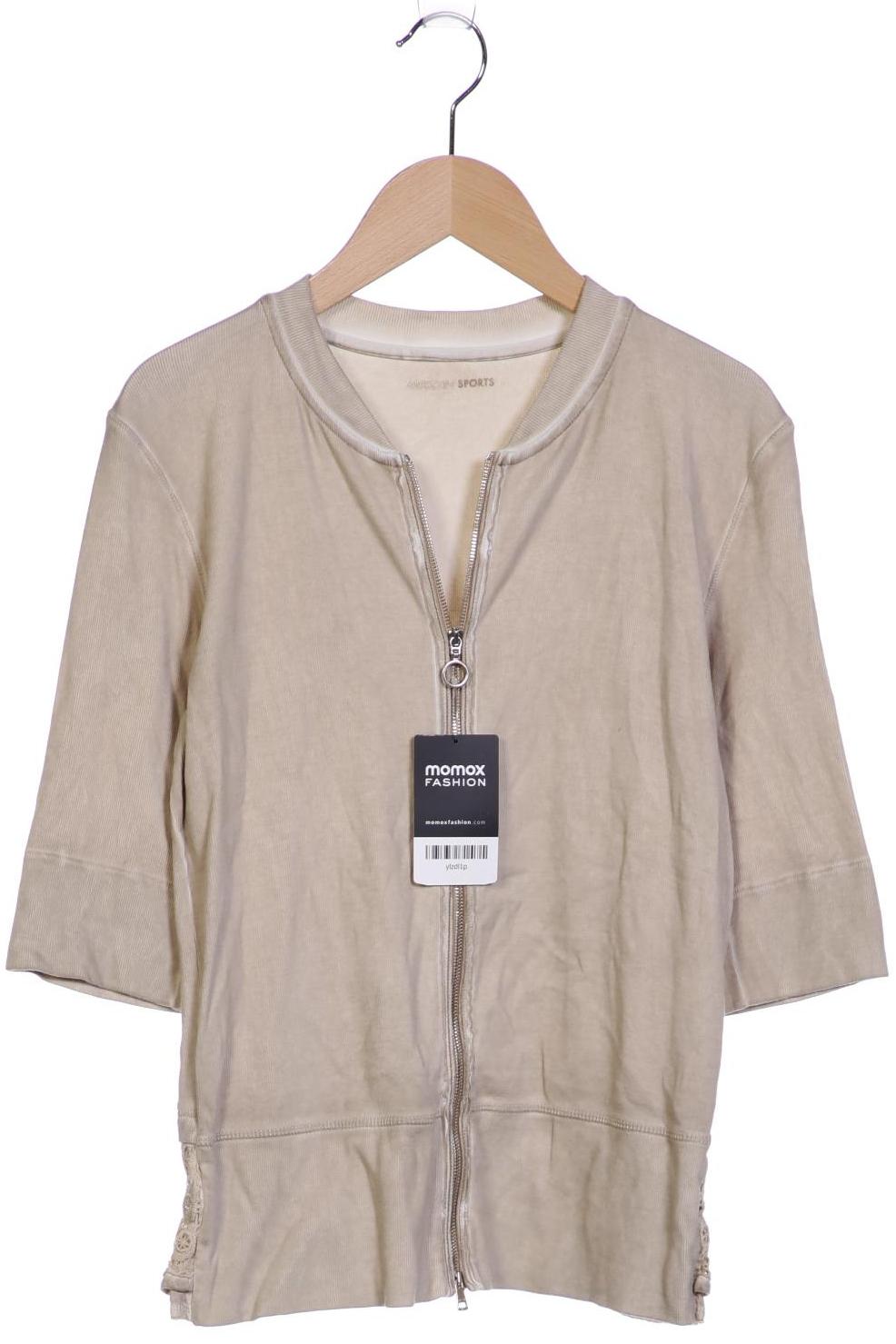 

Marc Cain Damen Strickjacke, beige, Gr. 34