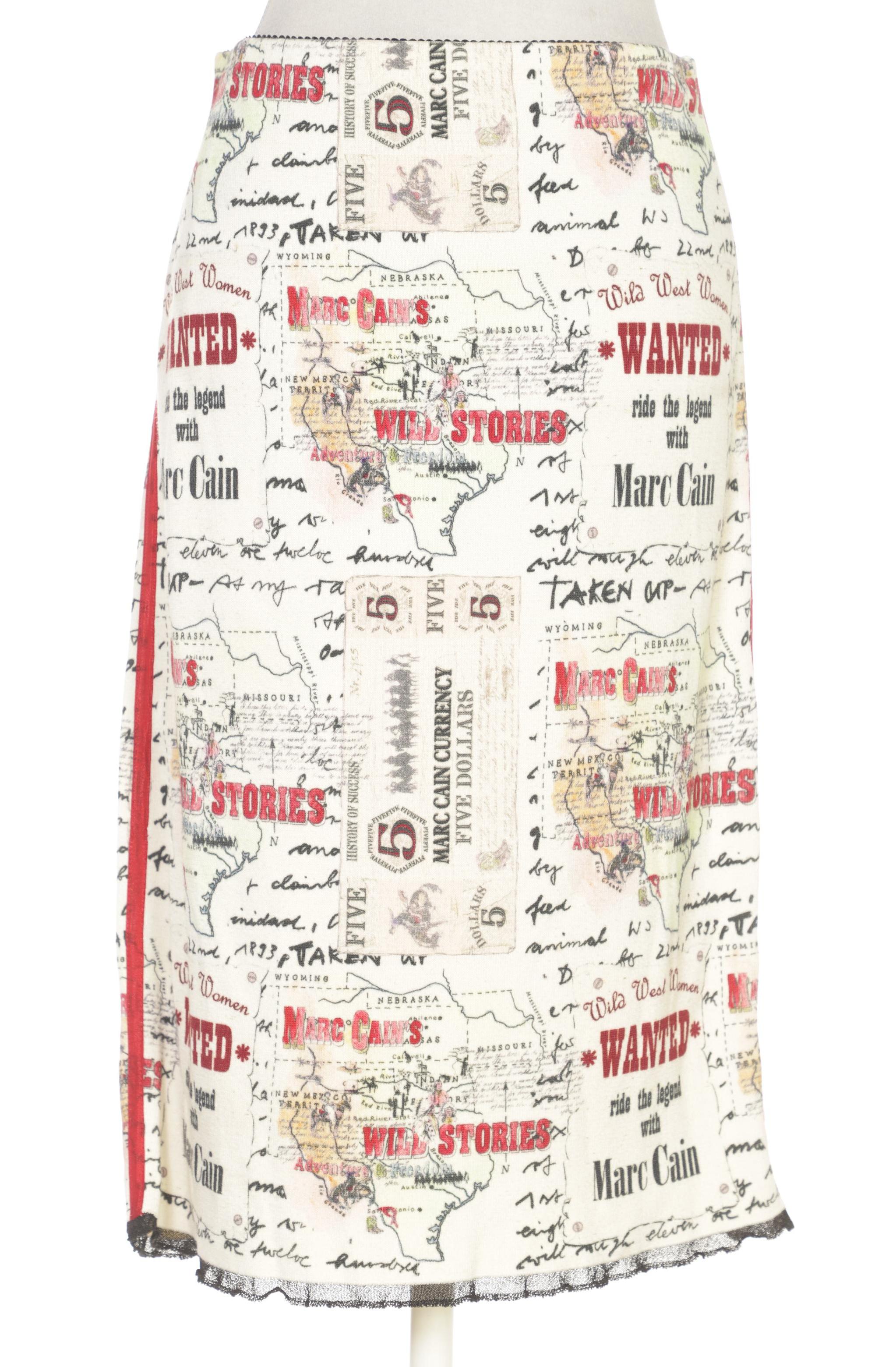 

Marc Cain Damen Rock, mehrfarbig, Gr. 40