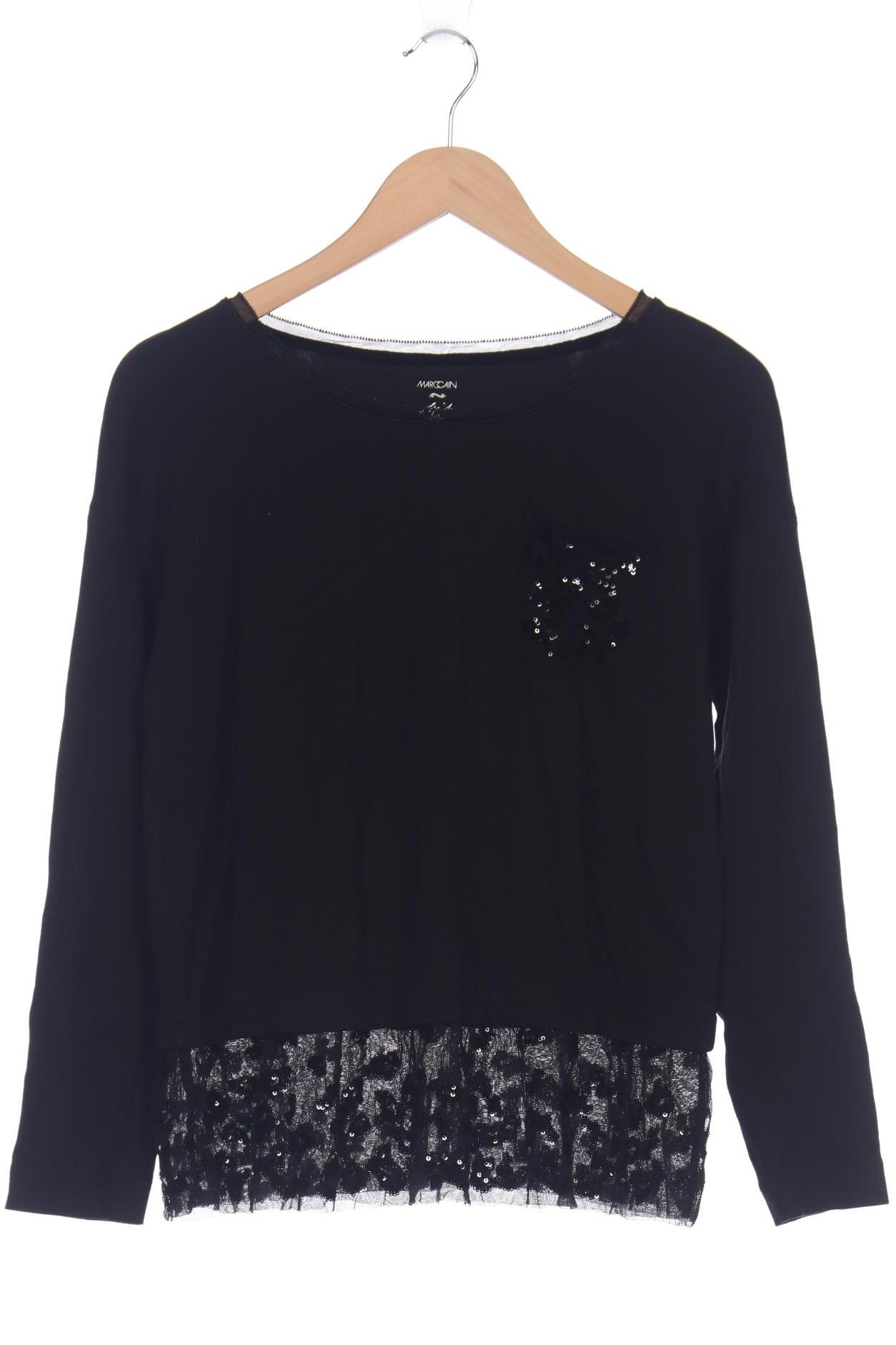 

Marc Cain Damen Langarmshirt, schwarz, Gr. 44