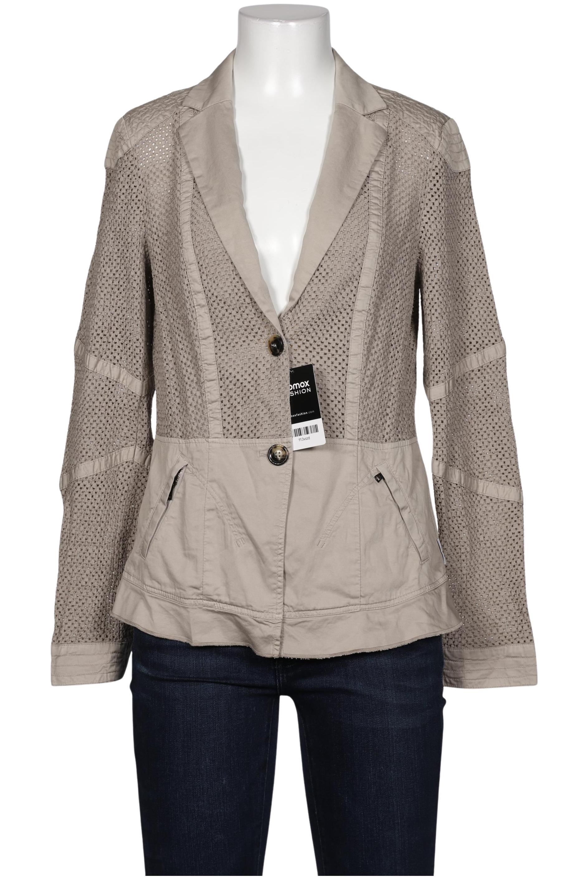 

Marc Cain Damen Blazer, beige, Gr. 38