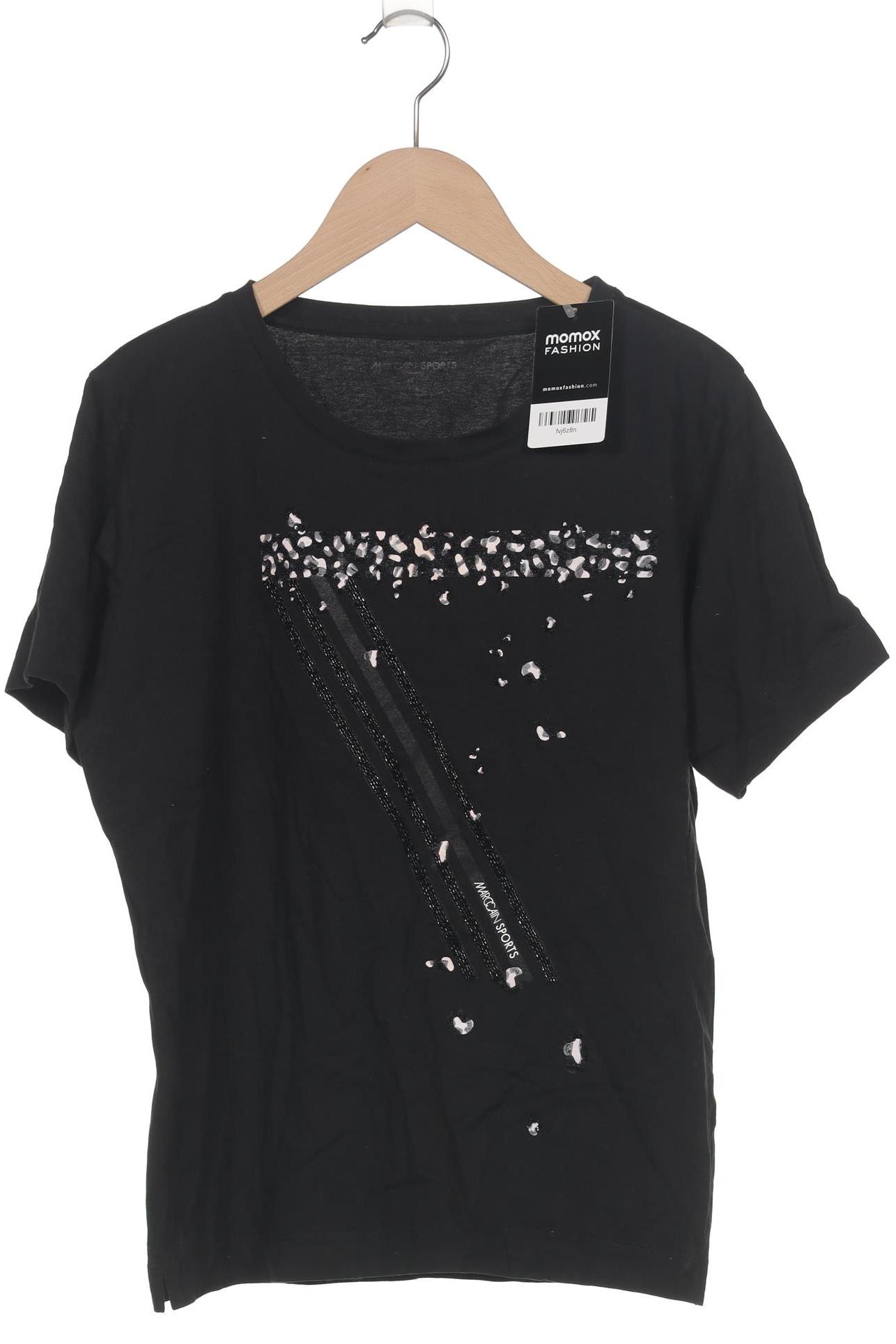 

Marc Cain Damen T-Shirt, schwarz, Gr. 38