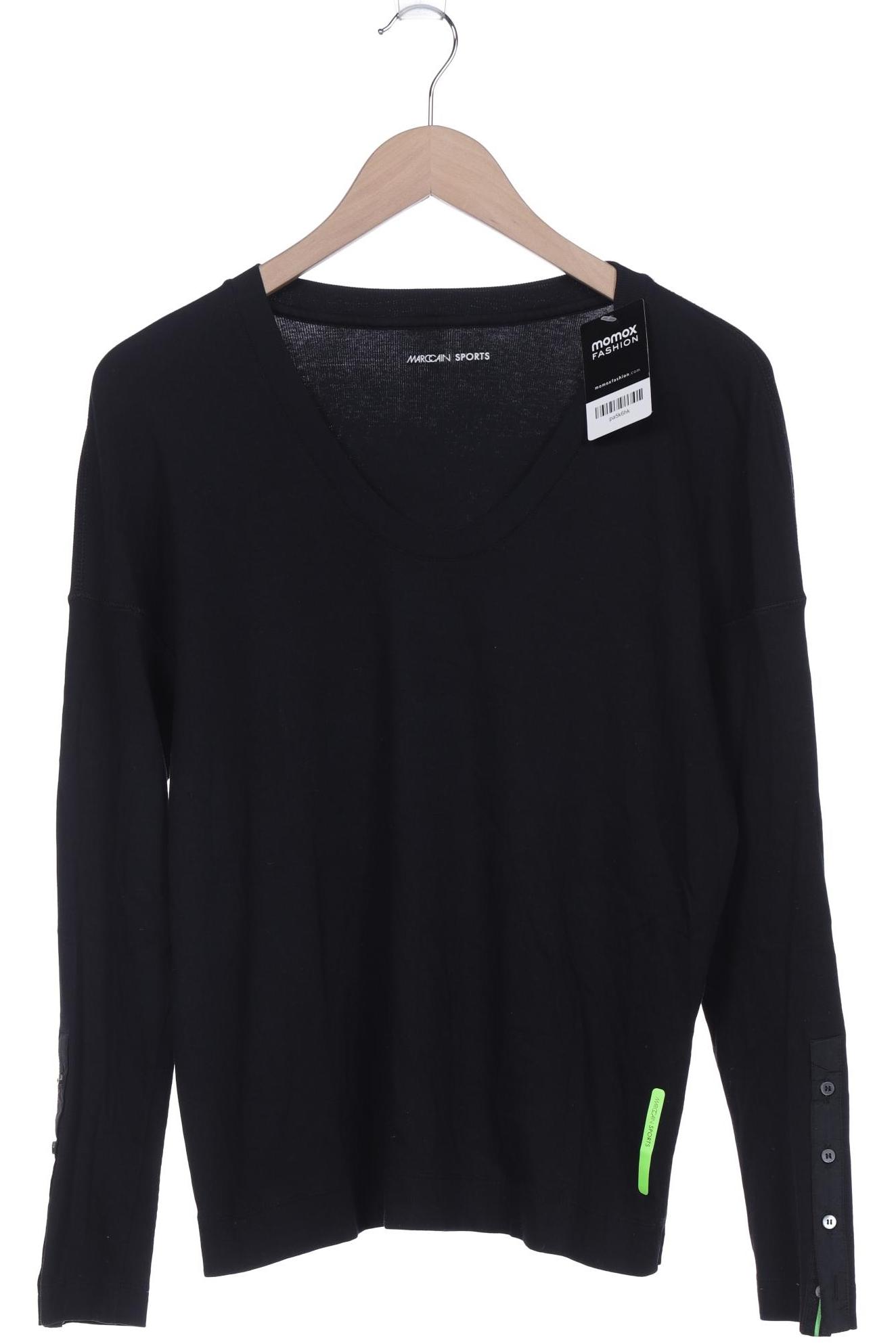 Thumbnail - Marc Cain Damen Langarmshirt, schwarz, Gr. 38