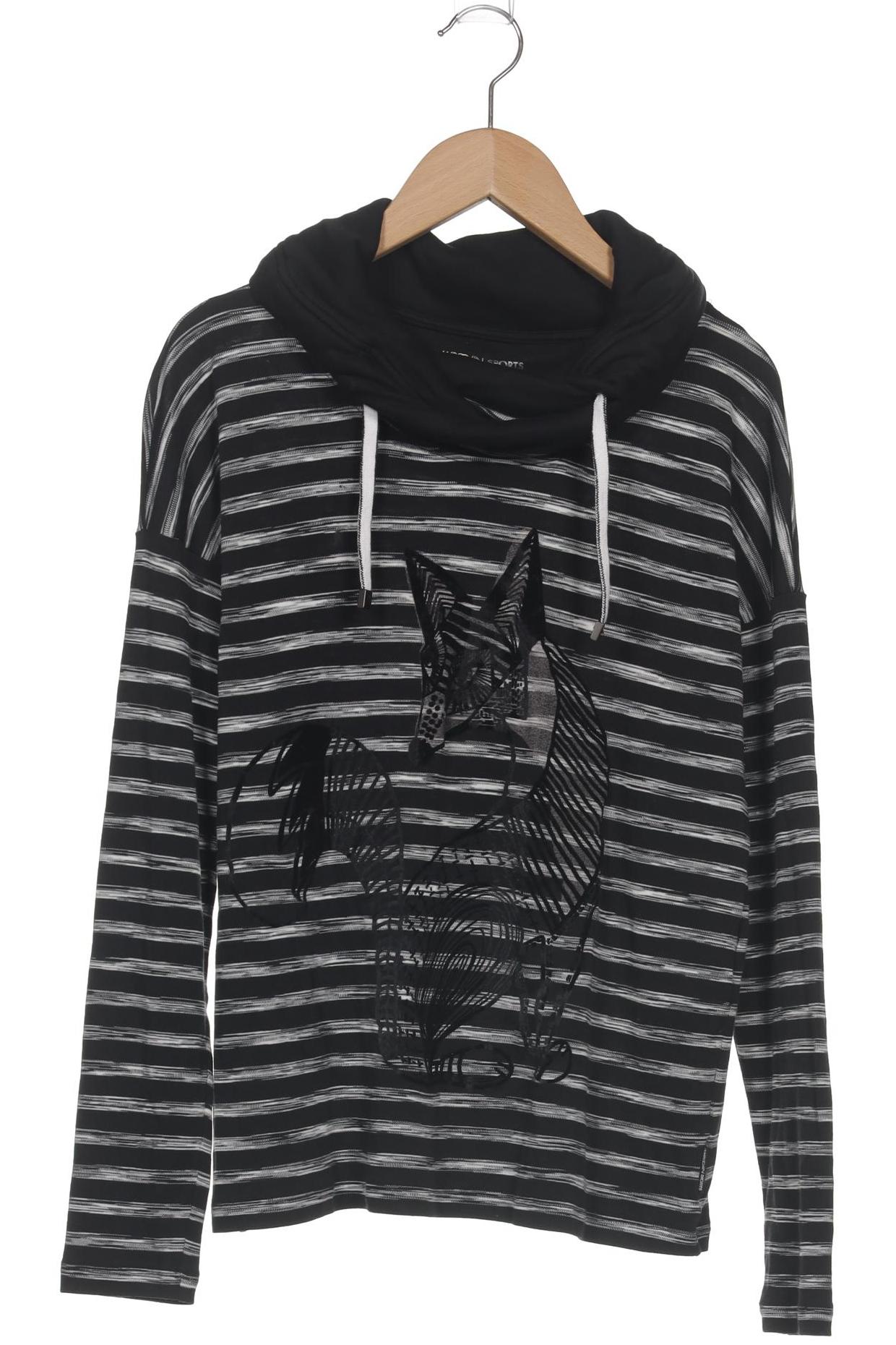 

Marc Cain Damen Langarmshirt, schwarz, Gr. 36