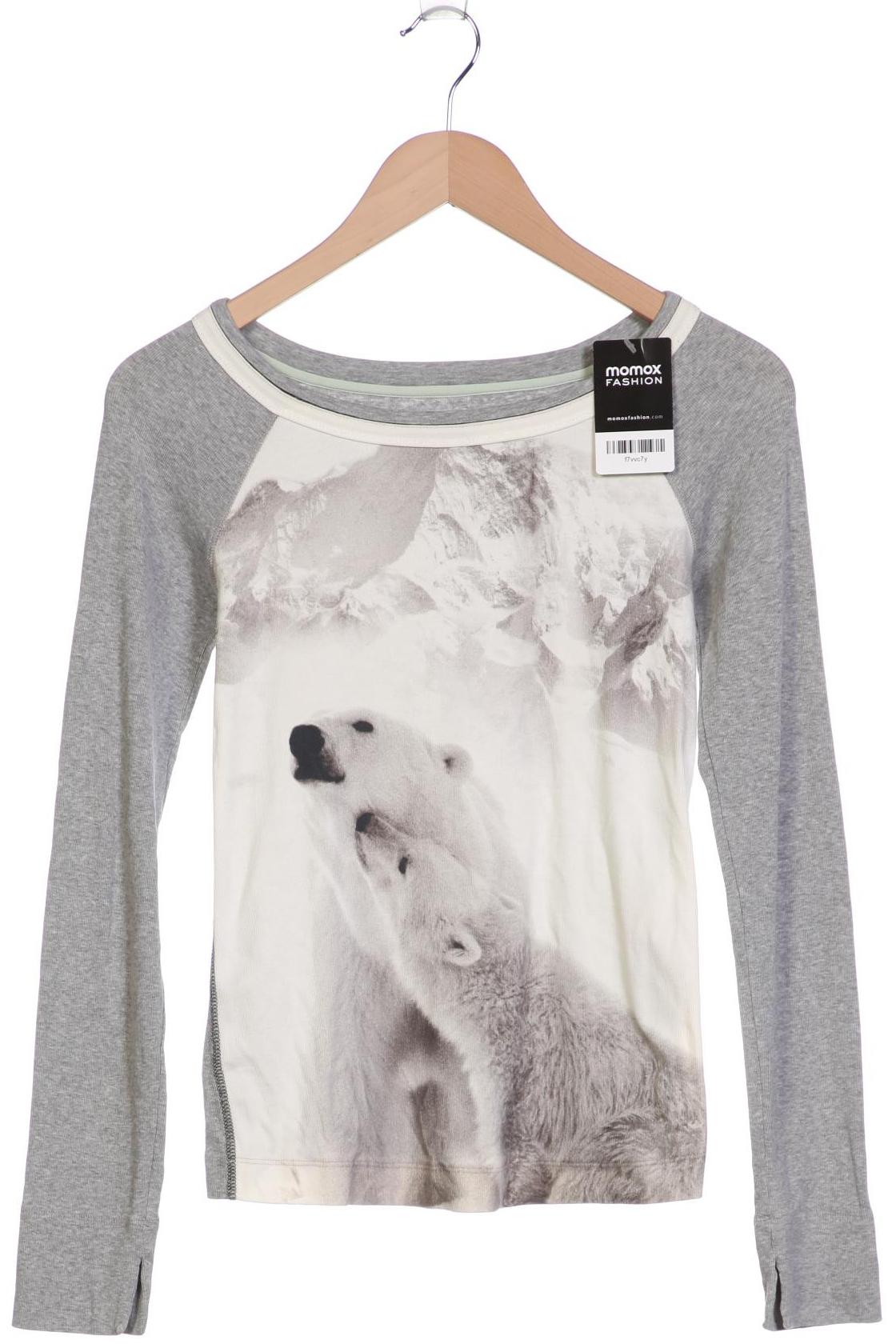

Marc Cain Damen Langarmshirt, grau, Gr. 38