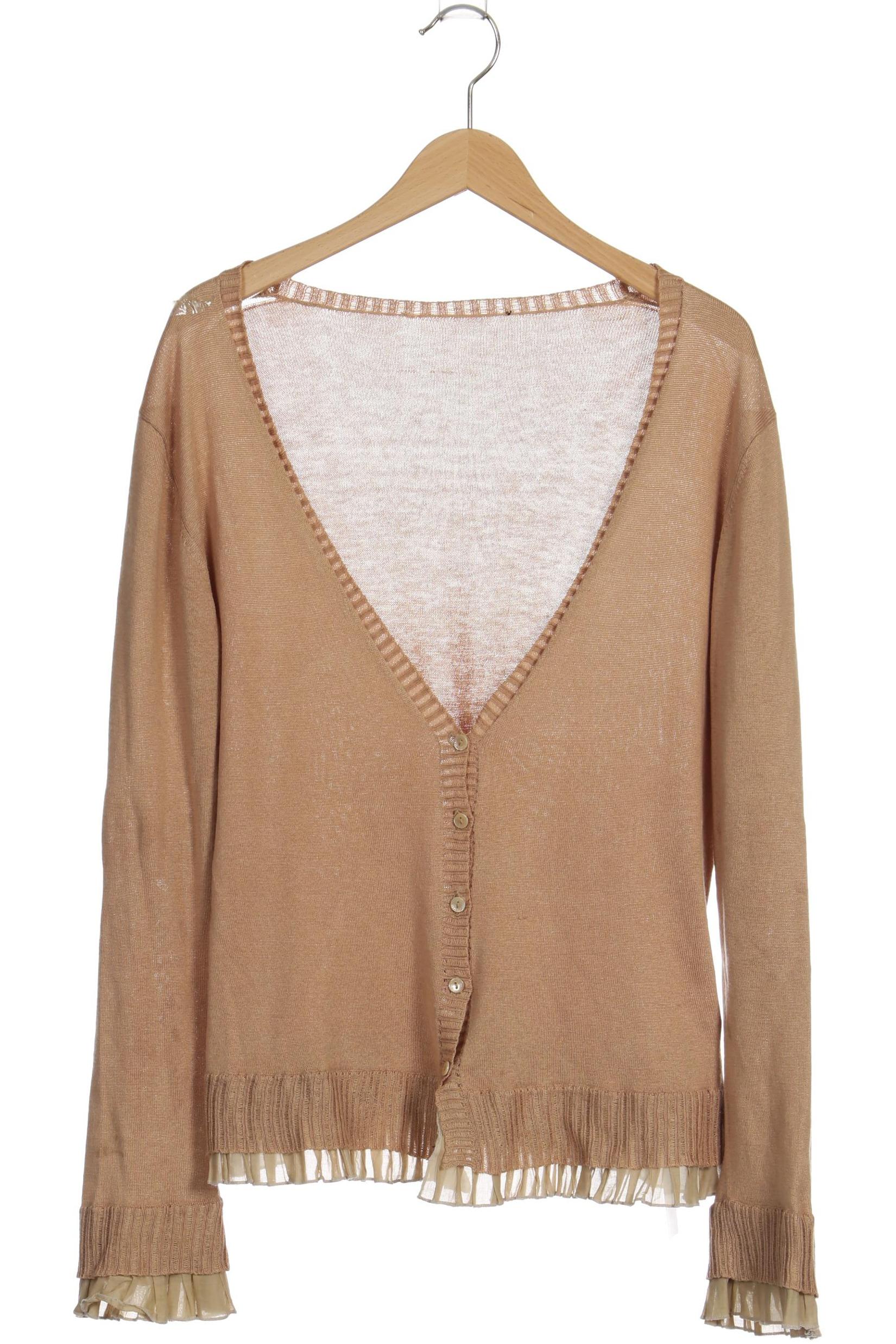 

Marc Cain Damen Strickjacke, beige, Gr. 38
