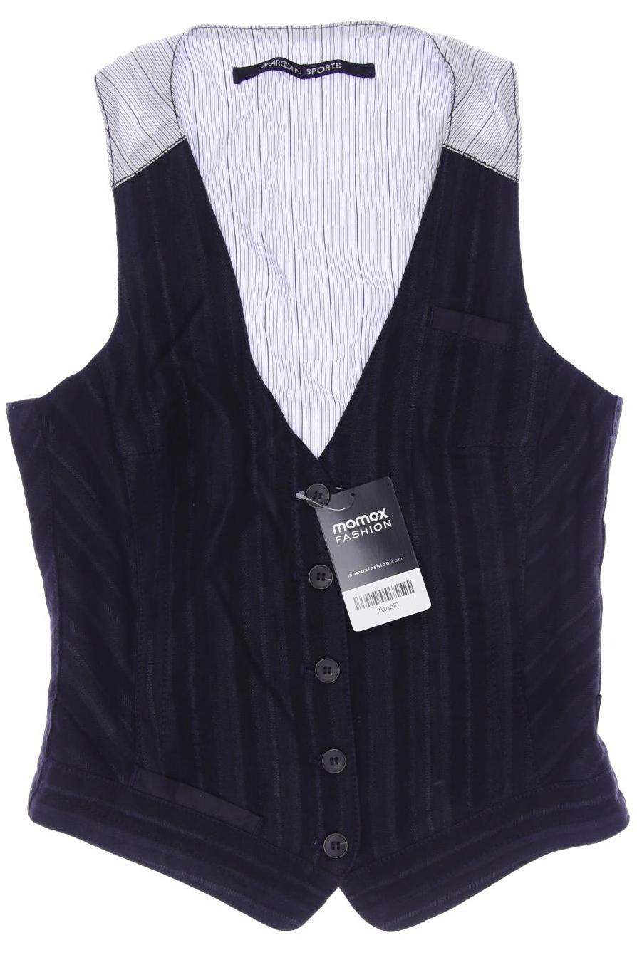 

Marc Cain Damen Weste, marineblau, Gr. 34