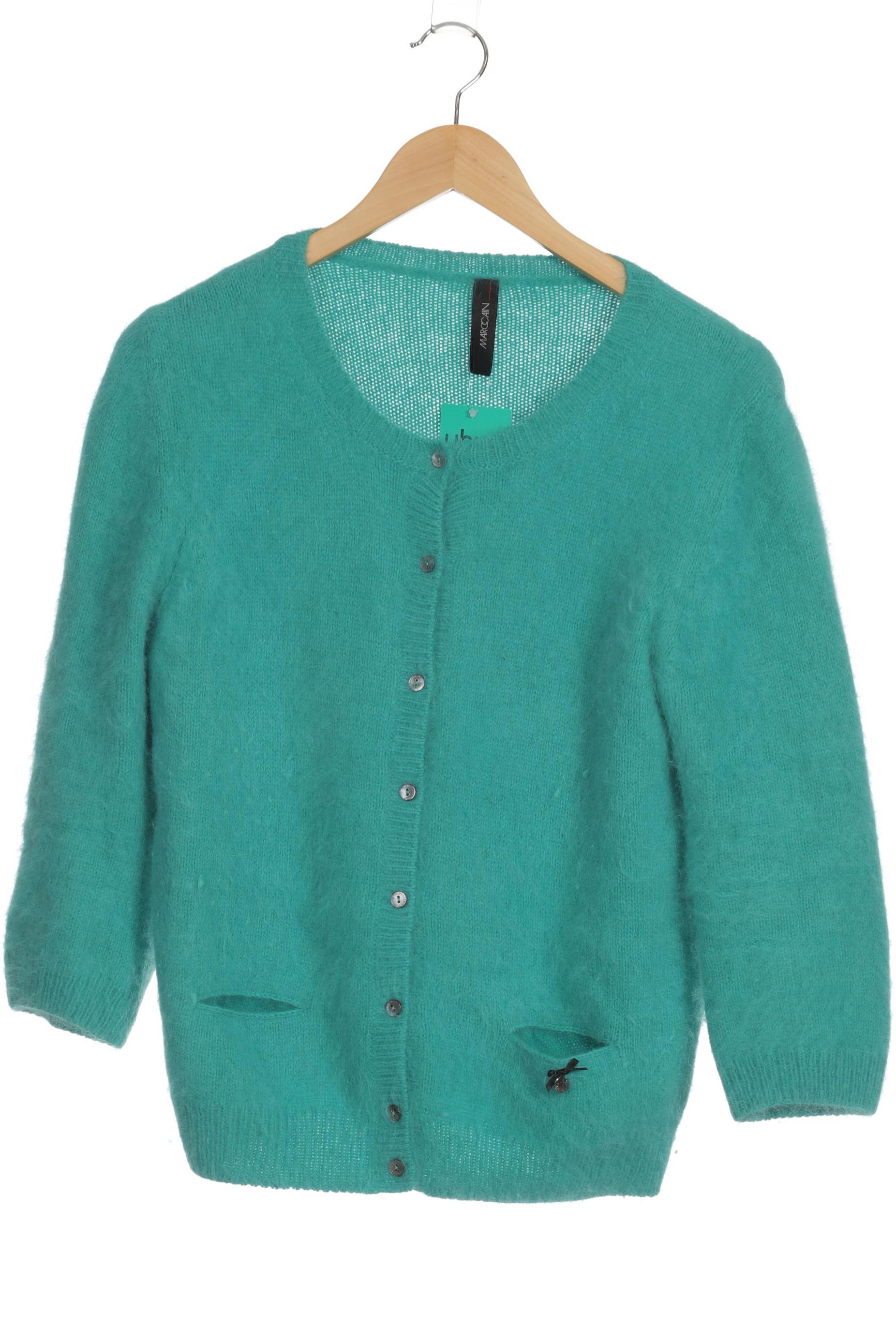 

Marc Cain Damen Strickjacke, türkis, Gr. 40