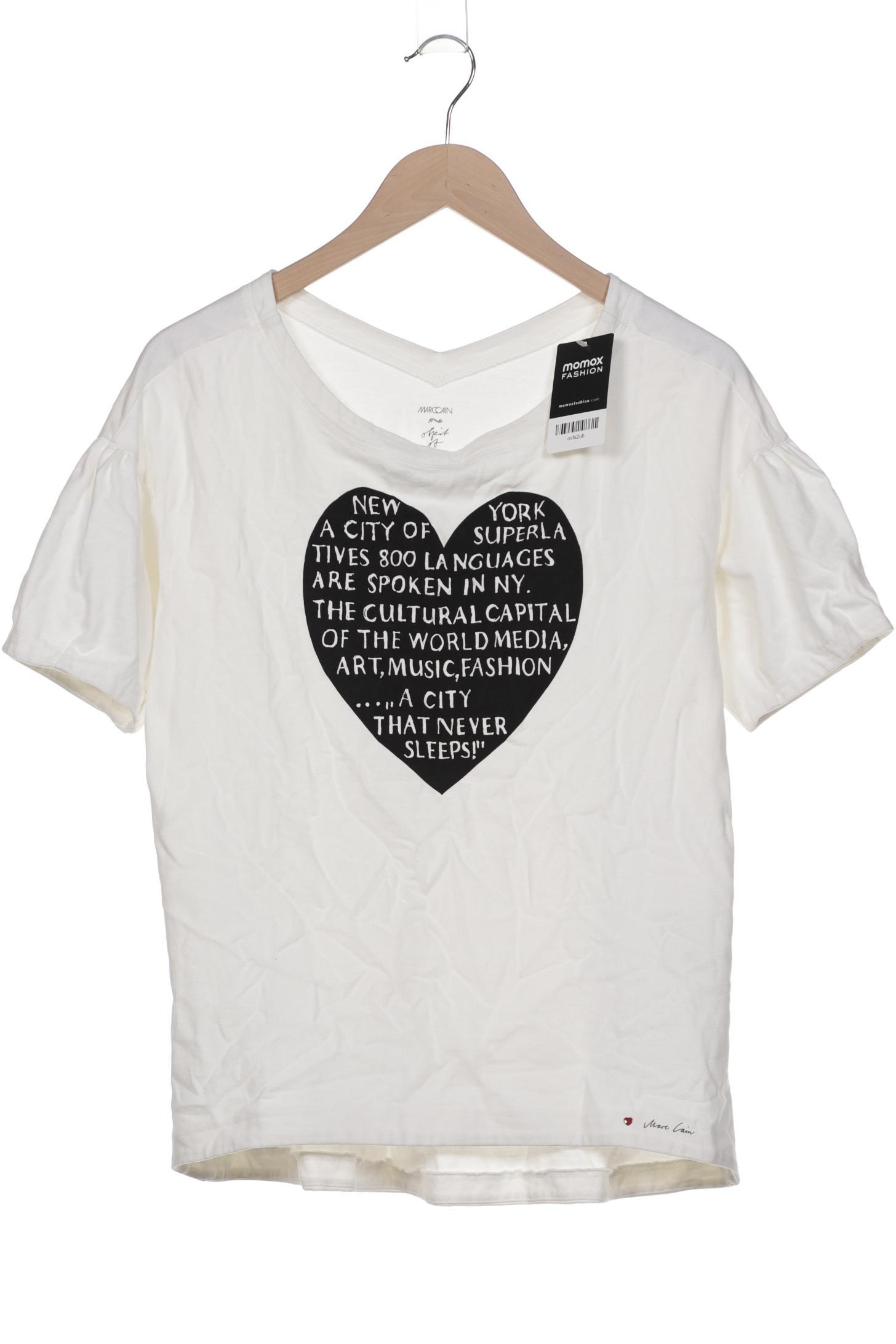 

Marc Cain Damen T-Shirt, cremeweiß, Gr. 36