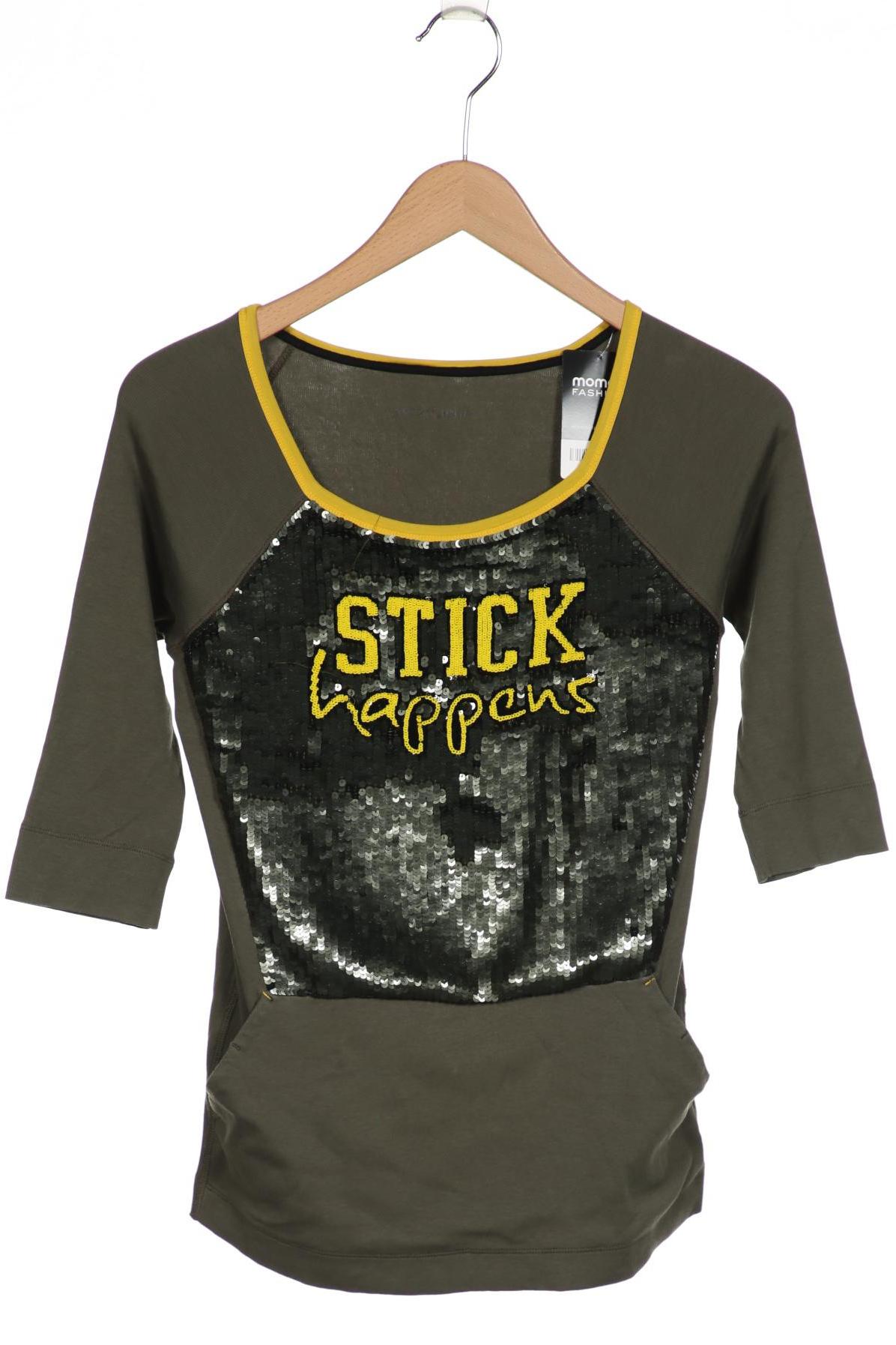 

Marc Cain Damen Langarmshirt, grün, Gr. 36