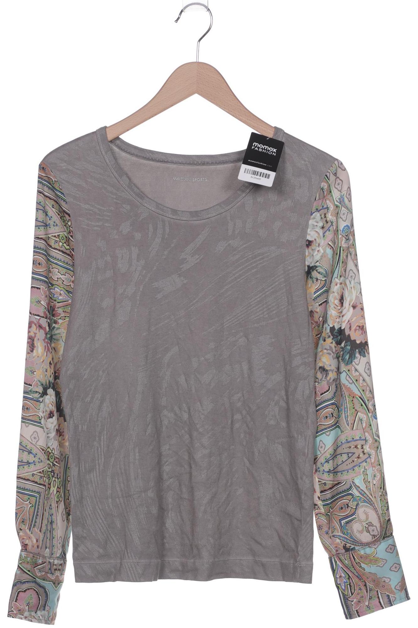 

Marc Cain Damen Langarmshirt, grau, Gr. 42