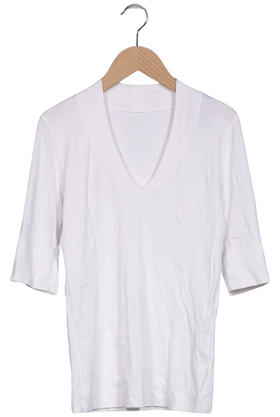 

Marc Cain Damen Langarmshirt, weiß, Gr. 38