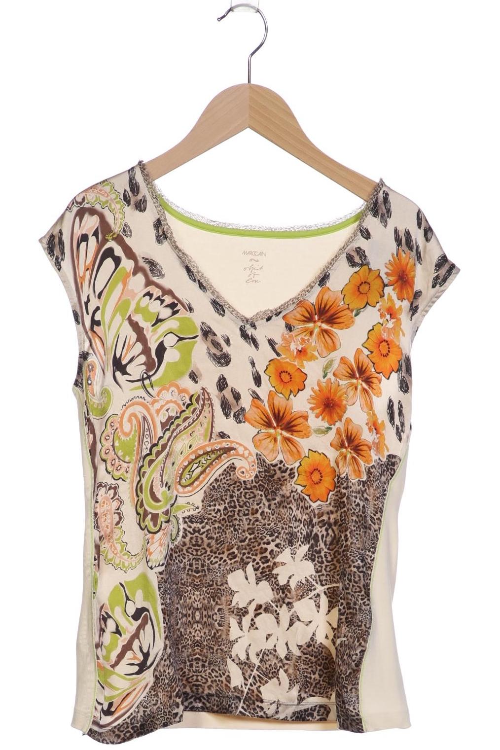 

Marc Cain Damen T-Shirt, cremeweiß, Gr. 36