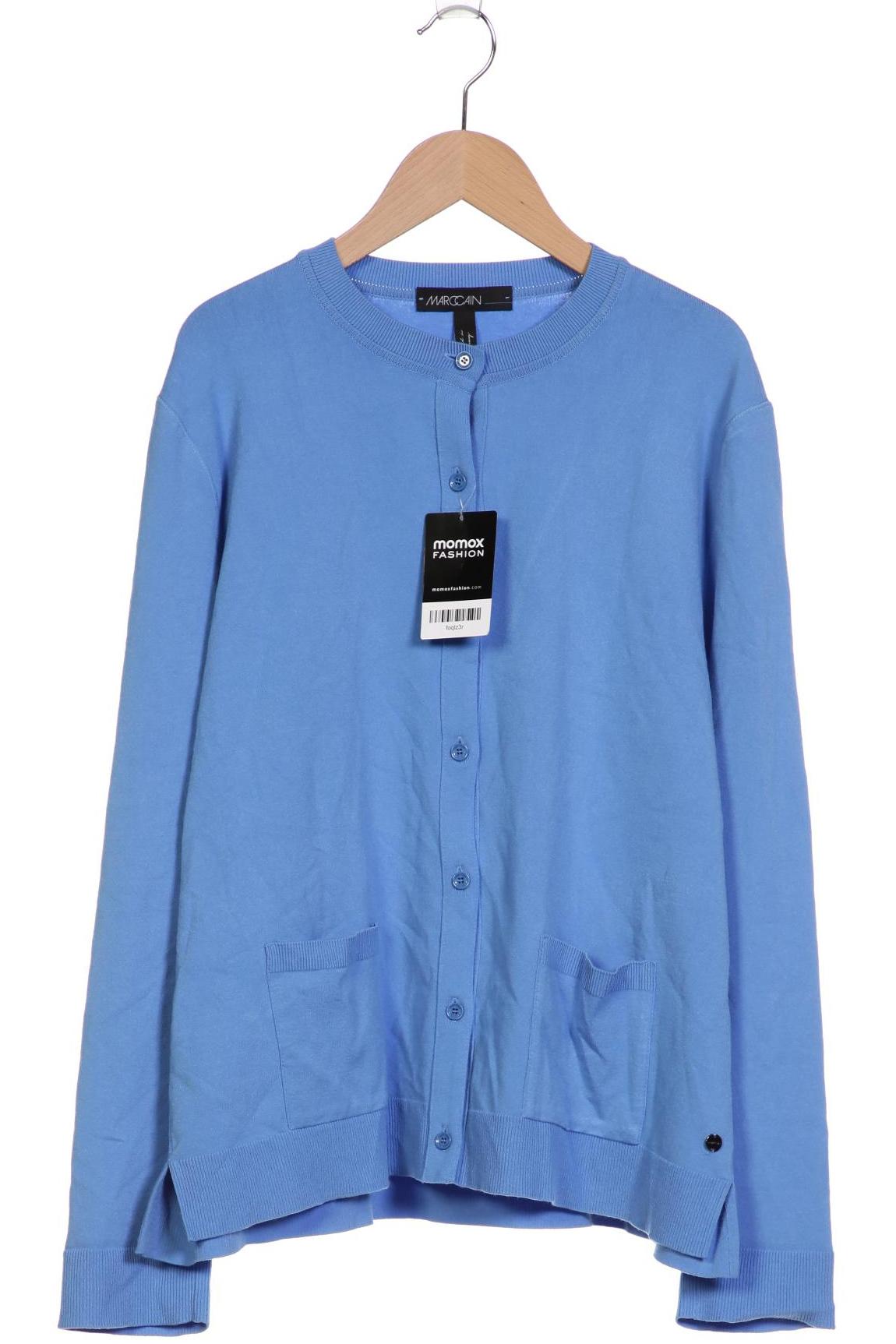 

Marc Cain Damen Strickjacke, blau, Gr. 44