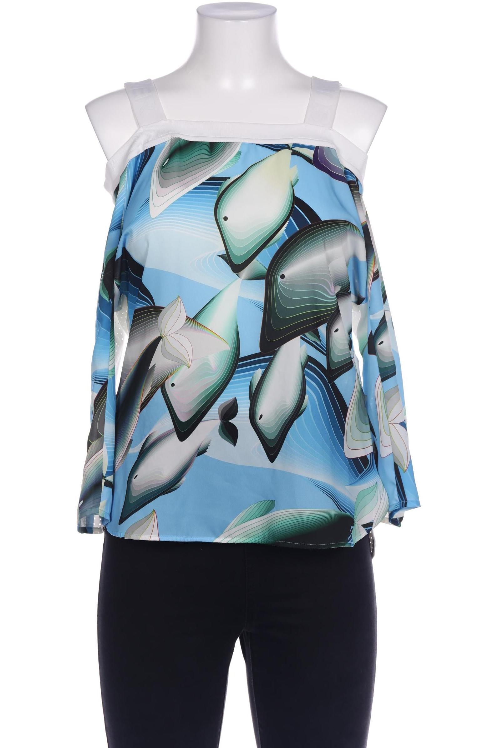 

Marc Cain Damen Bluse, blau, Gr. 40