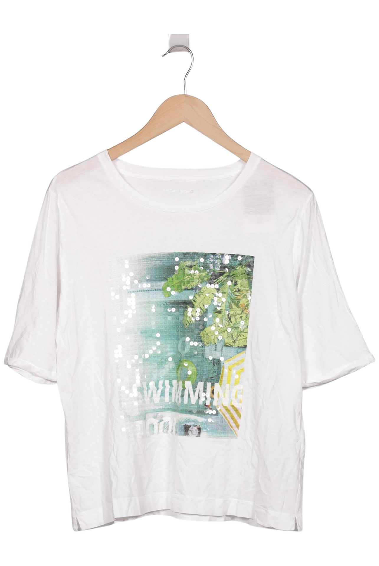 

Marc Cain Damen T-Shirt, weiß, Gr. 38