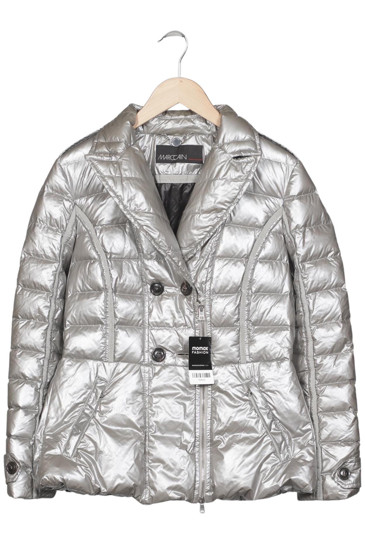 

Marc Cain Damen Jacke, silber, Gr. 40