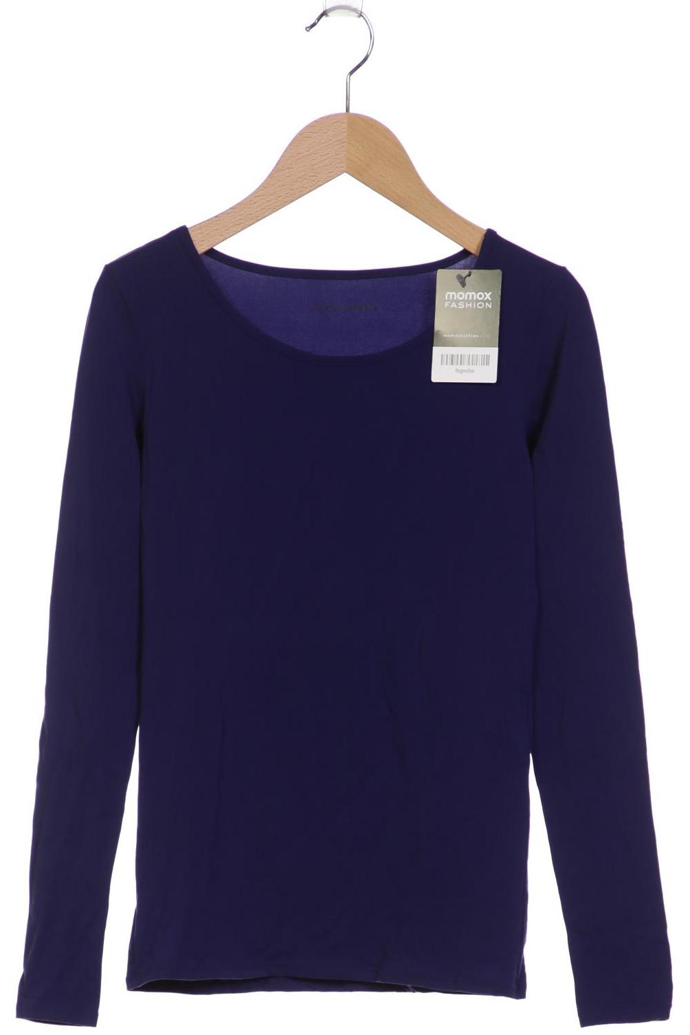 

Marc Cain Damen Langarmshirt, blau, Gr. 36