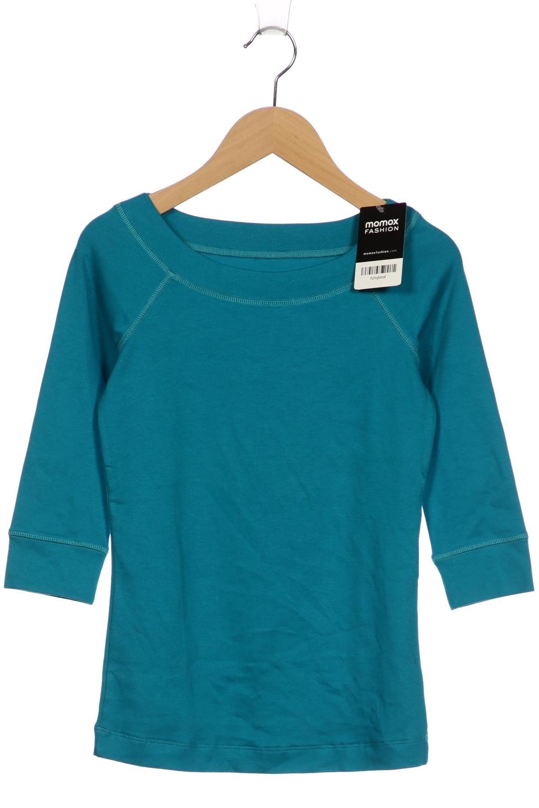 

Marc Cain Damen Langarmshirt, blau, Gr. 34