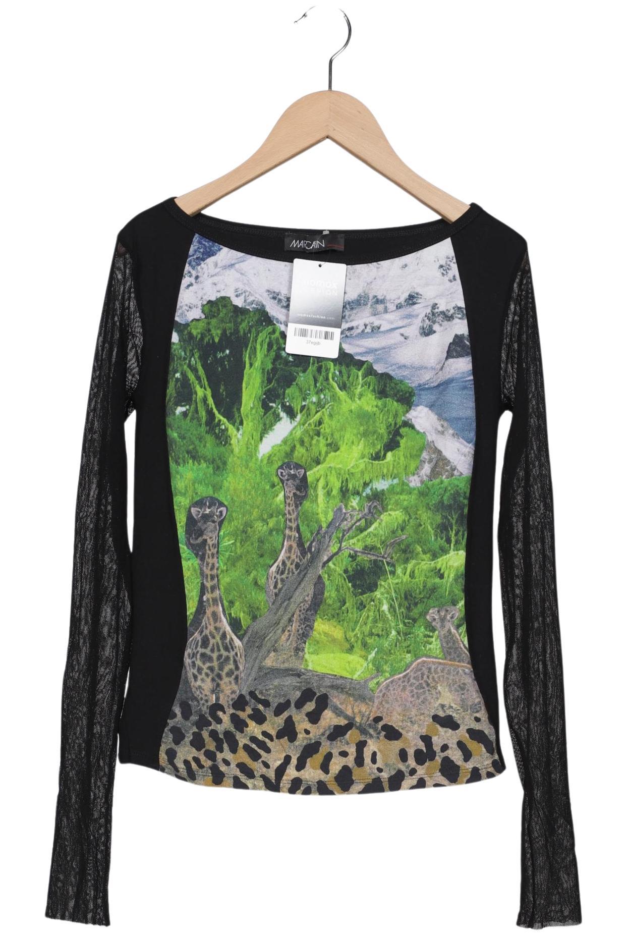 

Marc Cain Damen Langarmshirt, schwarz, Gr. 38