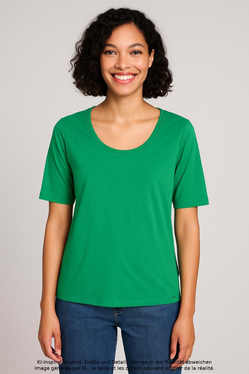 

Marc Cain Damen T-Shirt, grün, Gr. 46