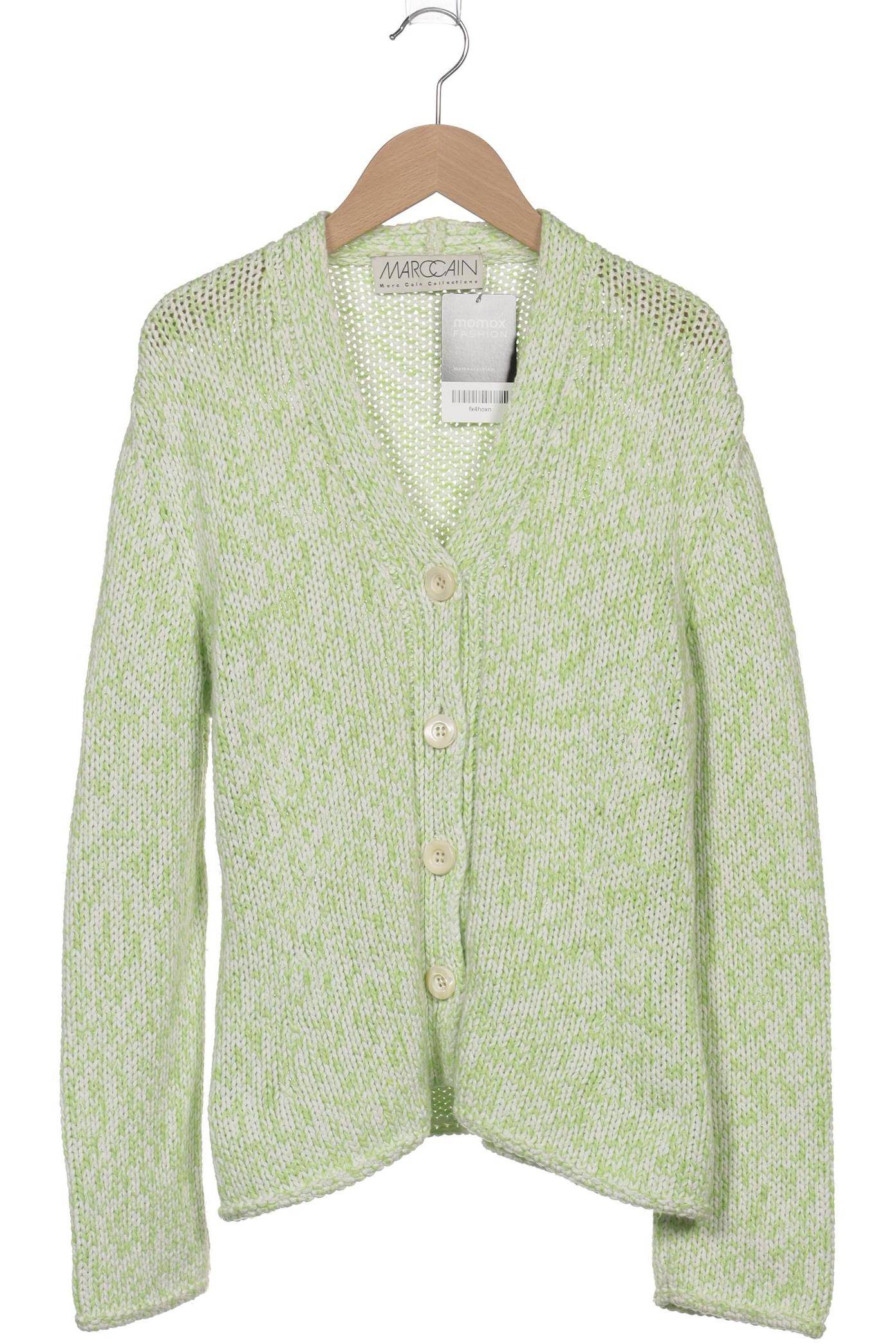 

Marc Cain Damen Strickjacke, hellgrün, Gr. 40
