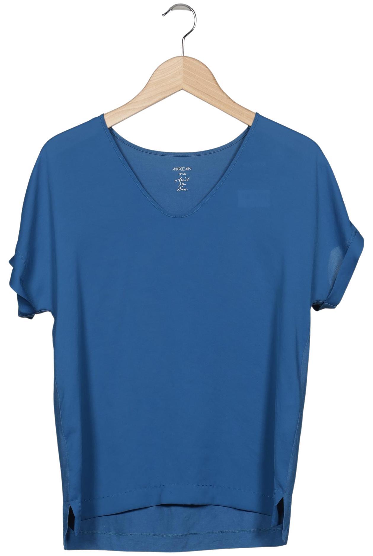 

Marc Cain Damen T-Shirt, blau, Gr. 36