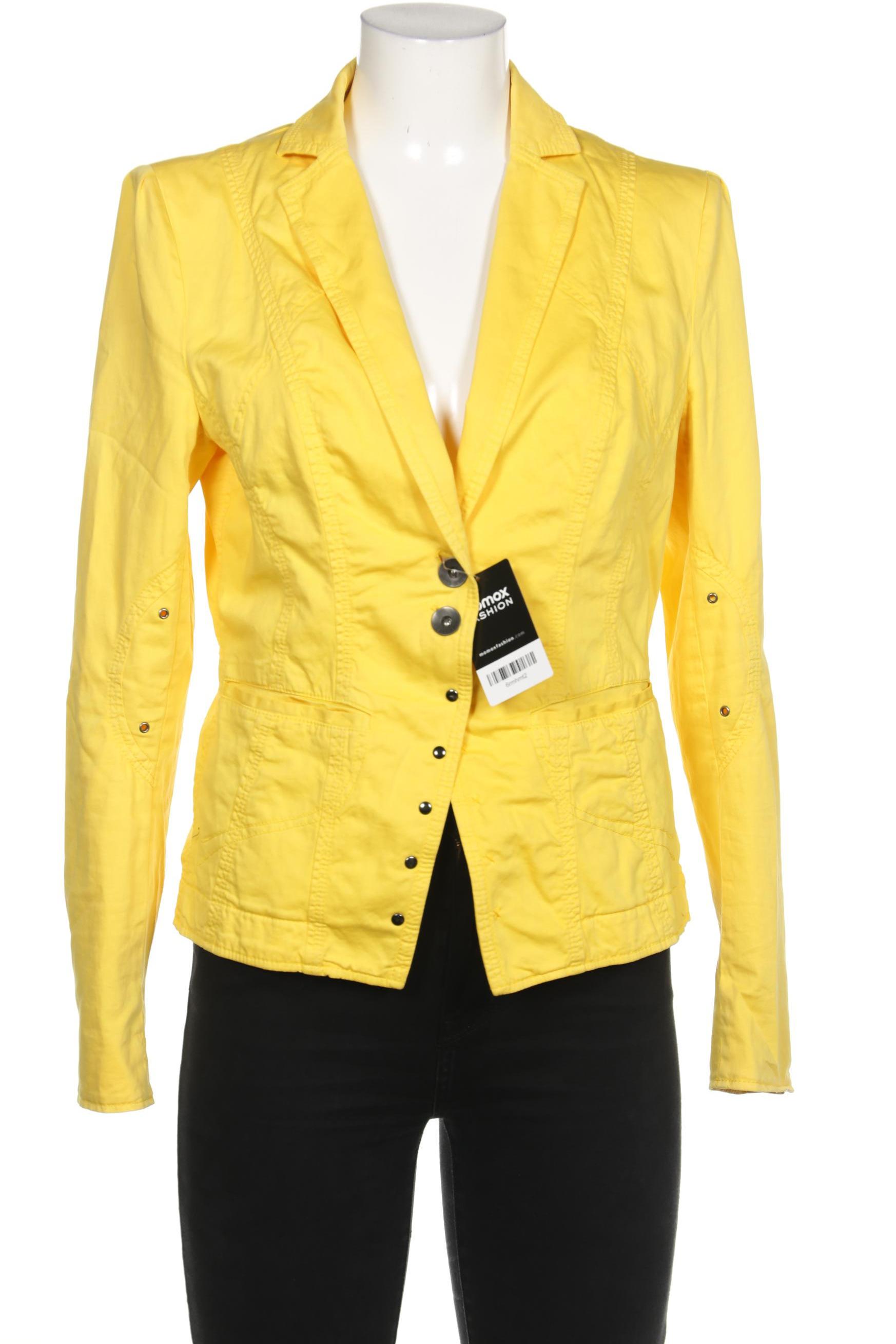 

Marc Cain Damen Blazer, gelb, Gr. 40