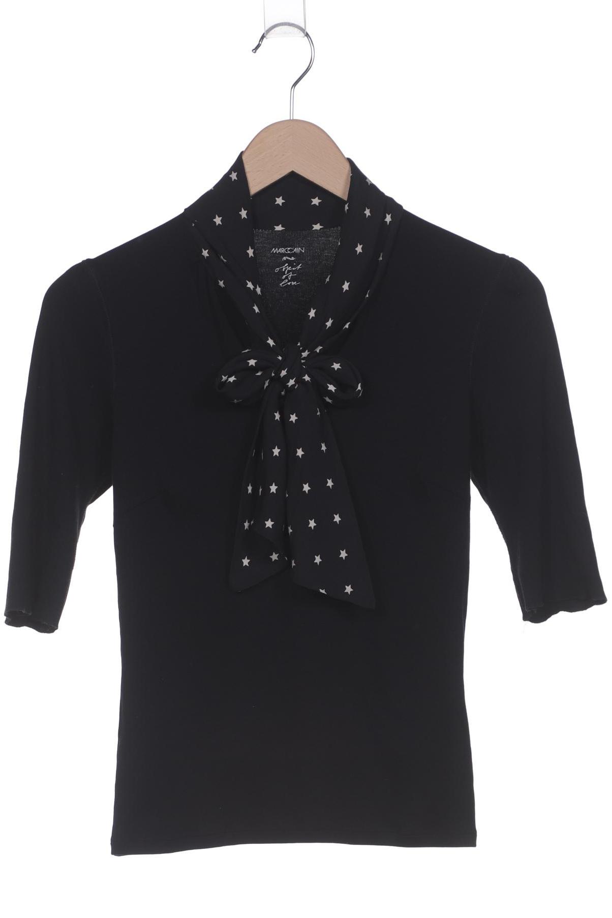 

Marc Cain Damen Langarmshirt, schwarz, Gr. 38